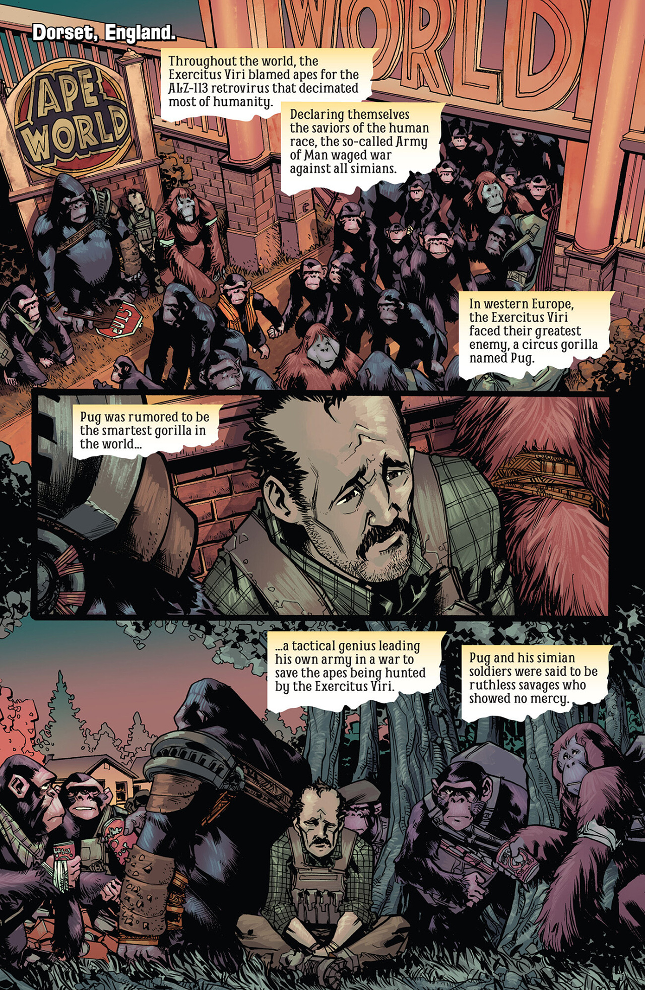 Read online Planet of the Apes (2023) comic -  Issue #5 - 17