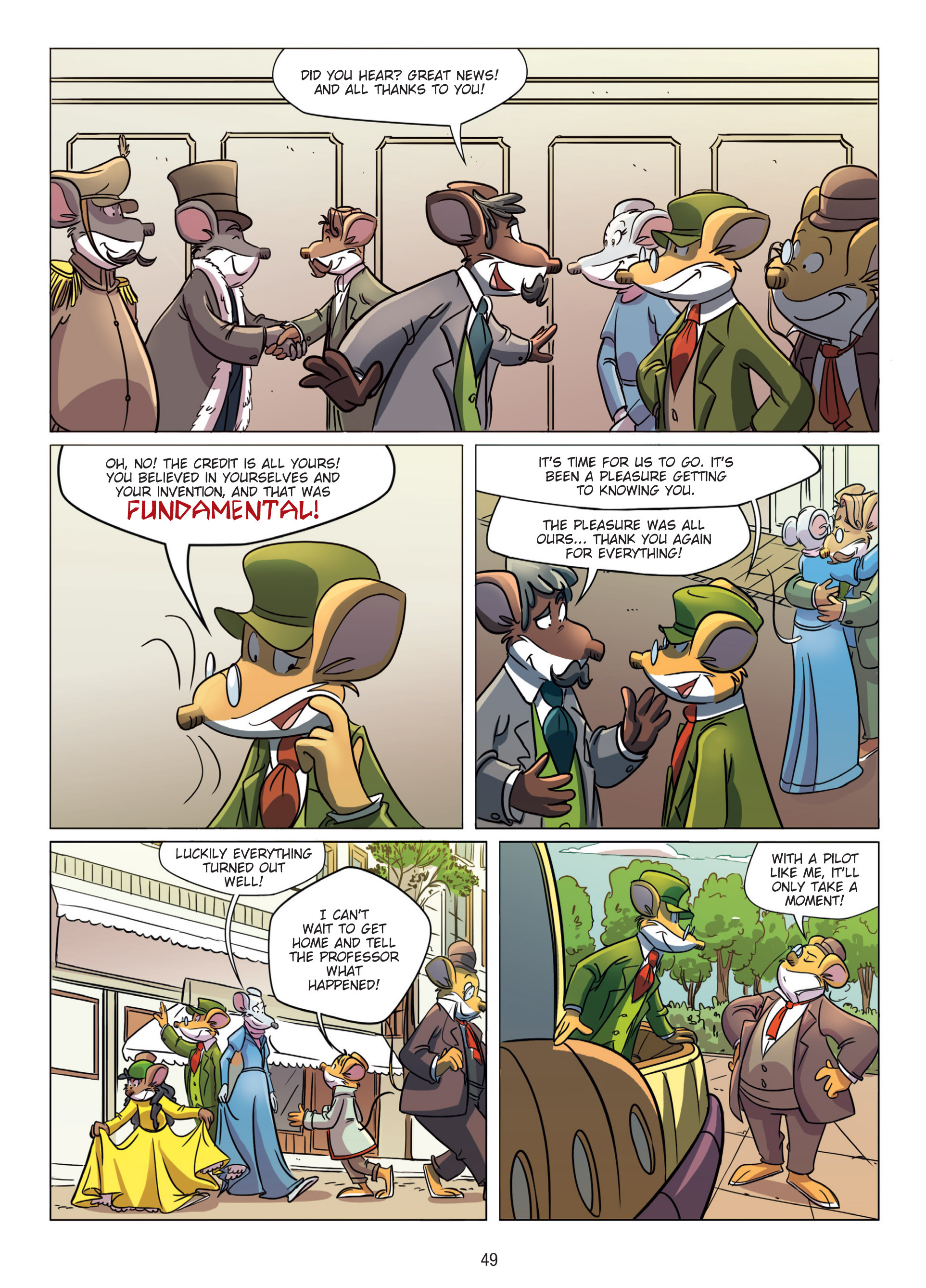 Read online Geronimo Stilton comic -  Issue # TPB 16 - 50