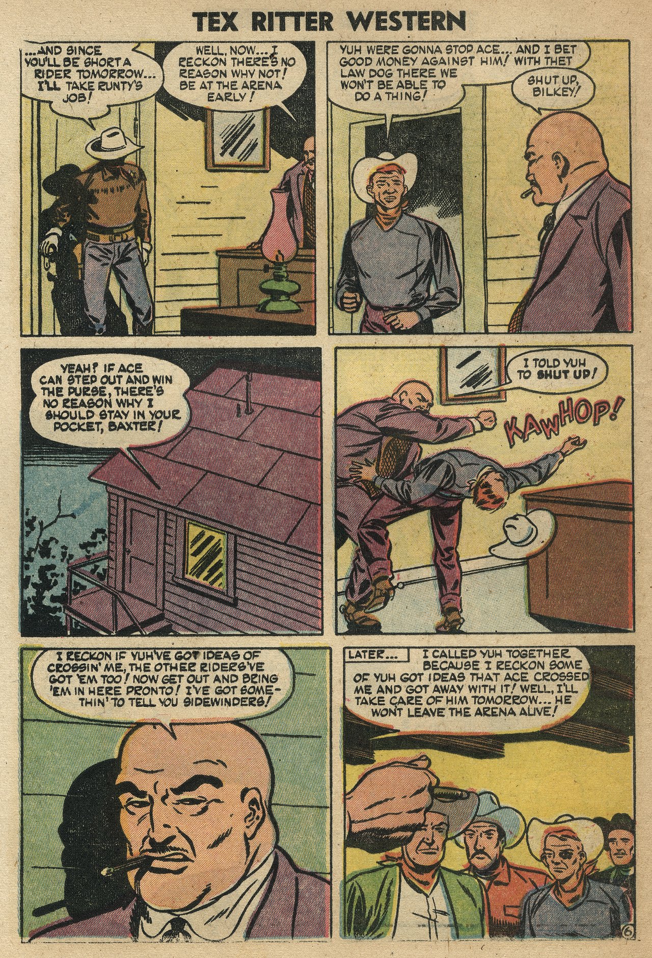 Read online Tex Ritter Western comic -  Issue #21 - 8