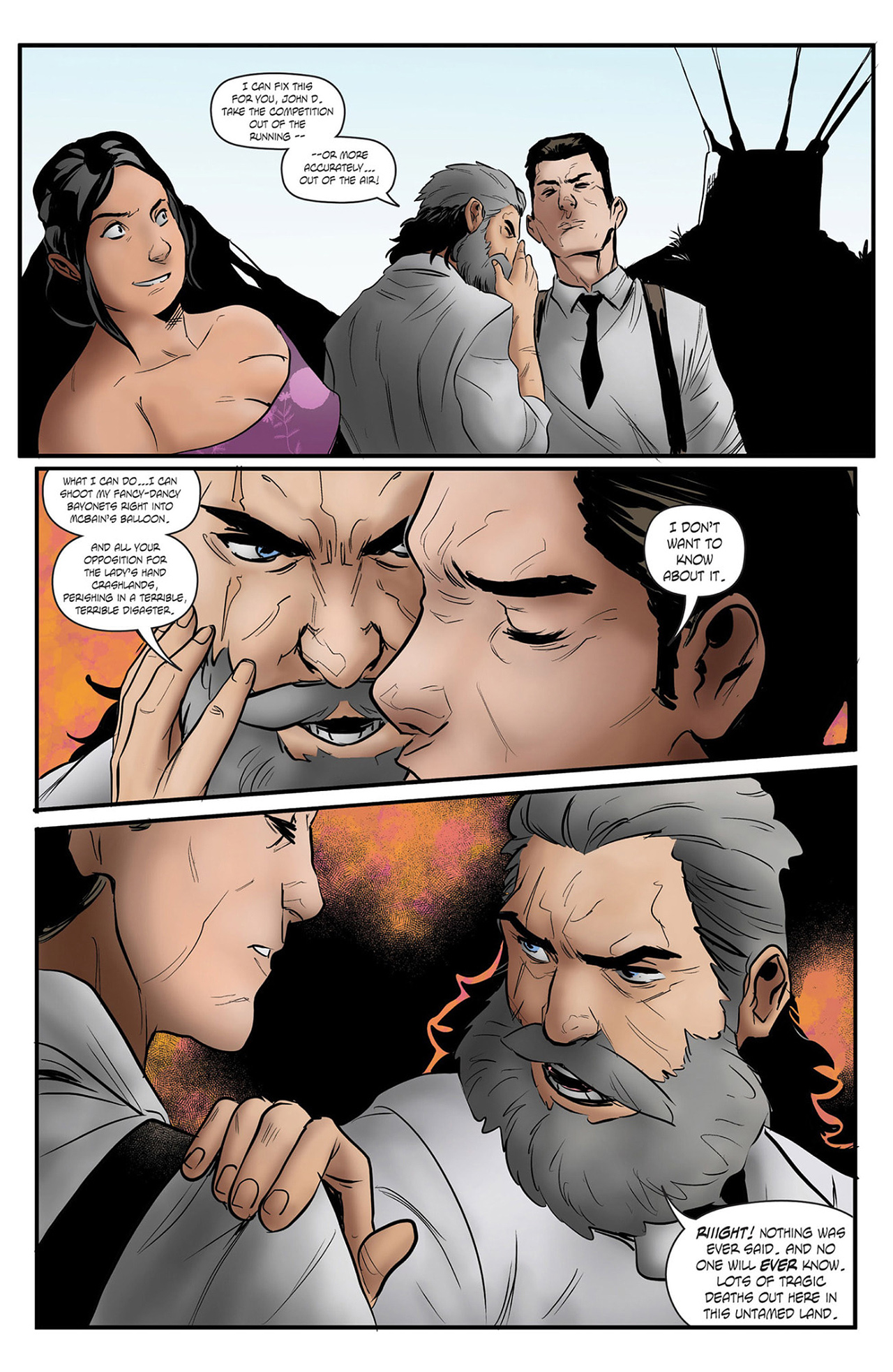 Read online Zorro Flights comic -  Issue #3 - 11