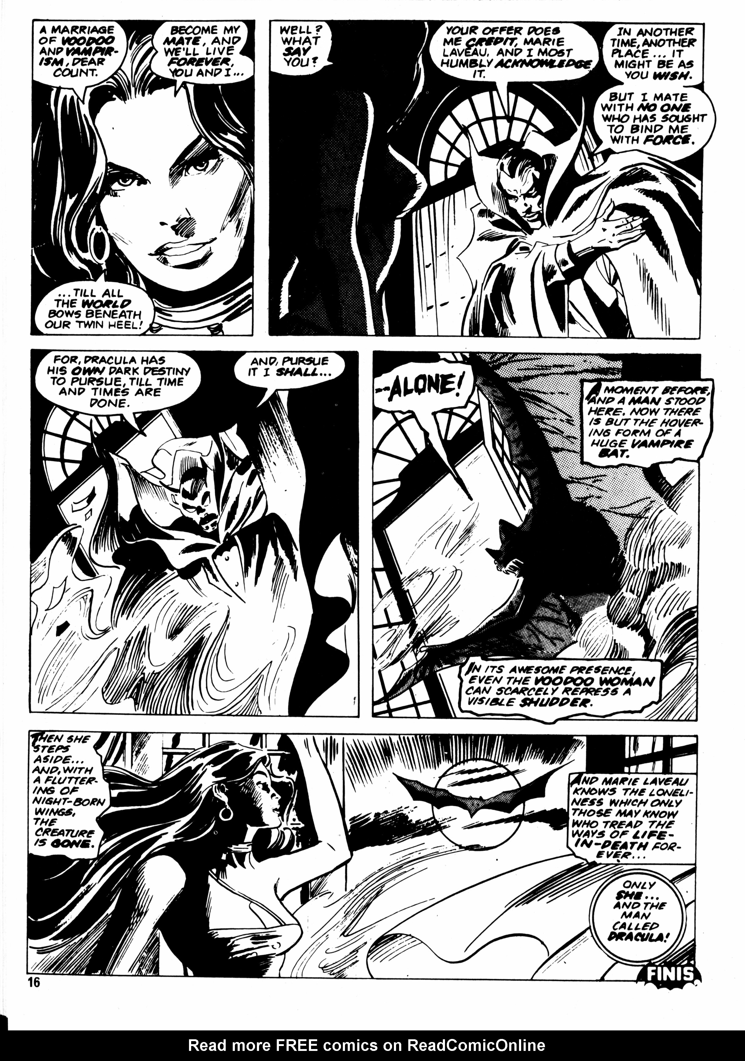 Read online Dracula Lives (1974) comic -  Issue #26 - 16
