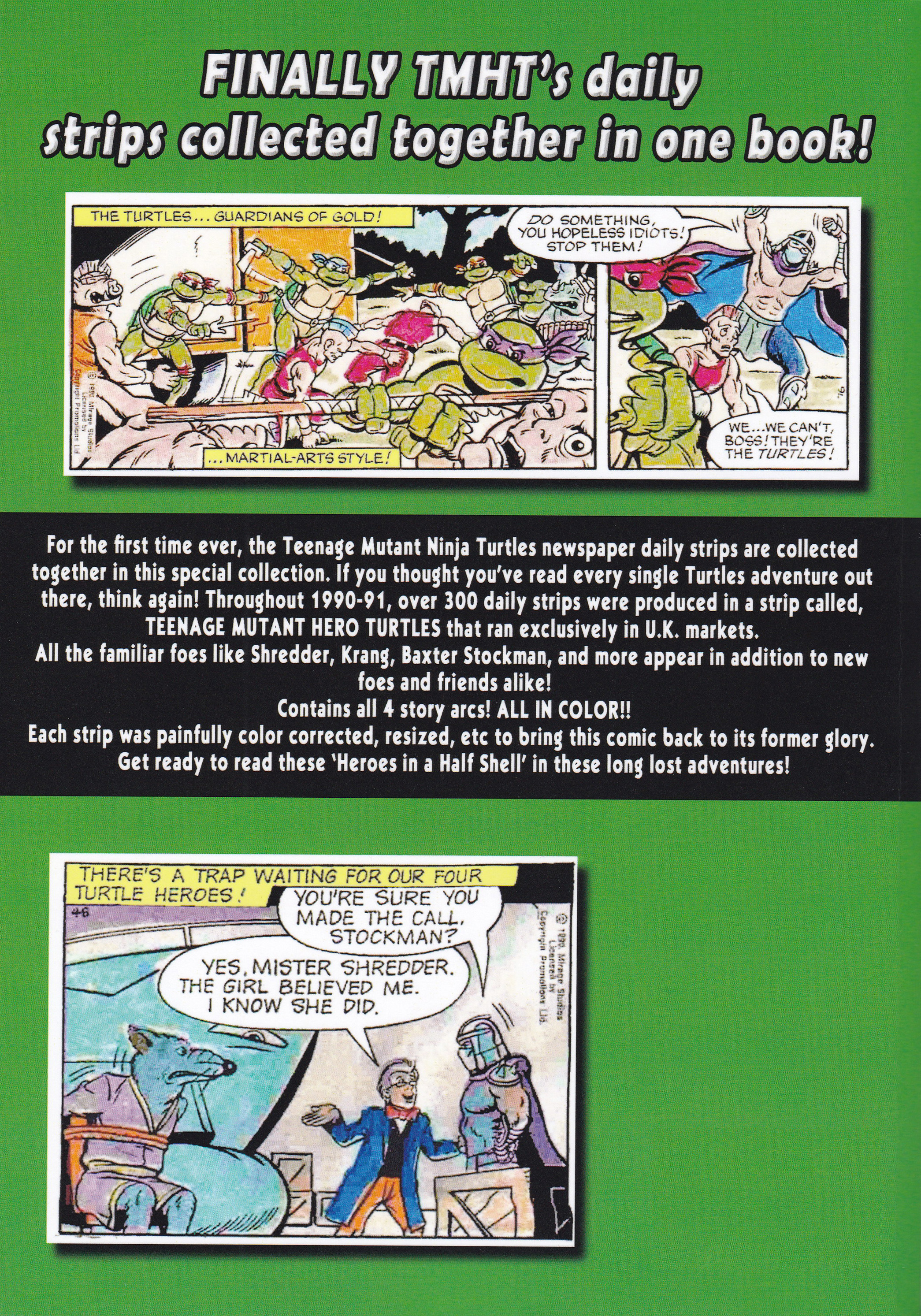 Read online Teenage Mutant Ninja Turtles: Complete Newspaper Daily Comic Strip Collection comic -  Issue # TPB 1 - 89