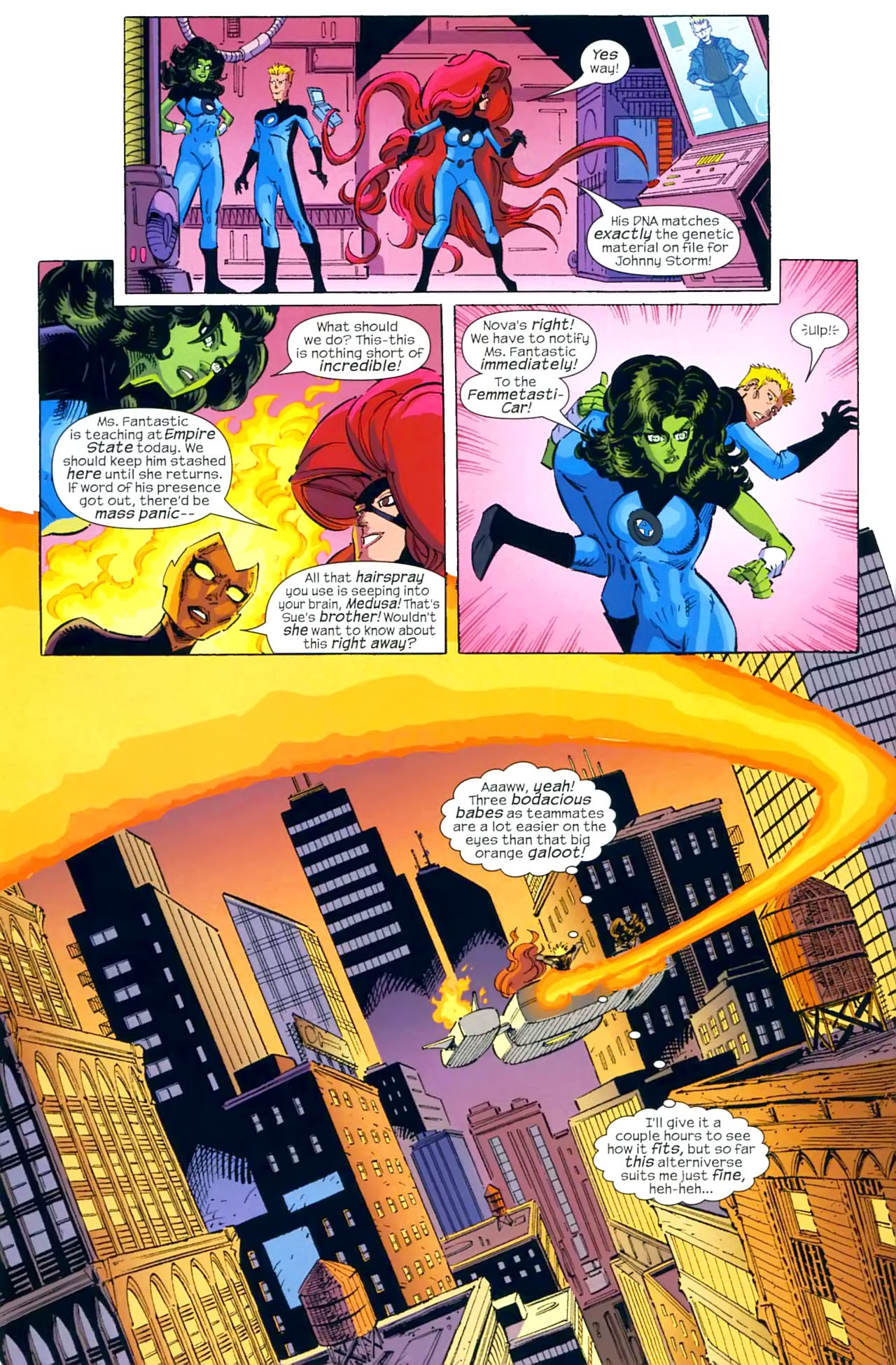 Read online Marvel Adventures Fantastic Four comic -  Issue #25 - 13