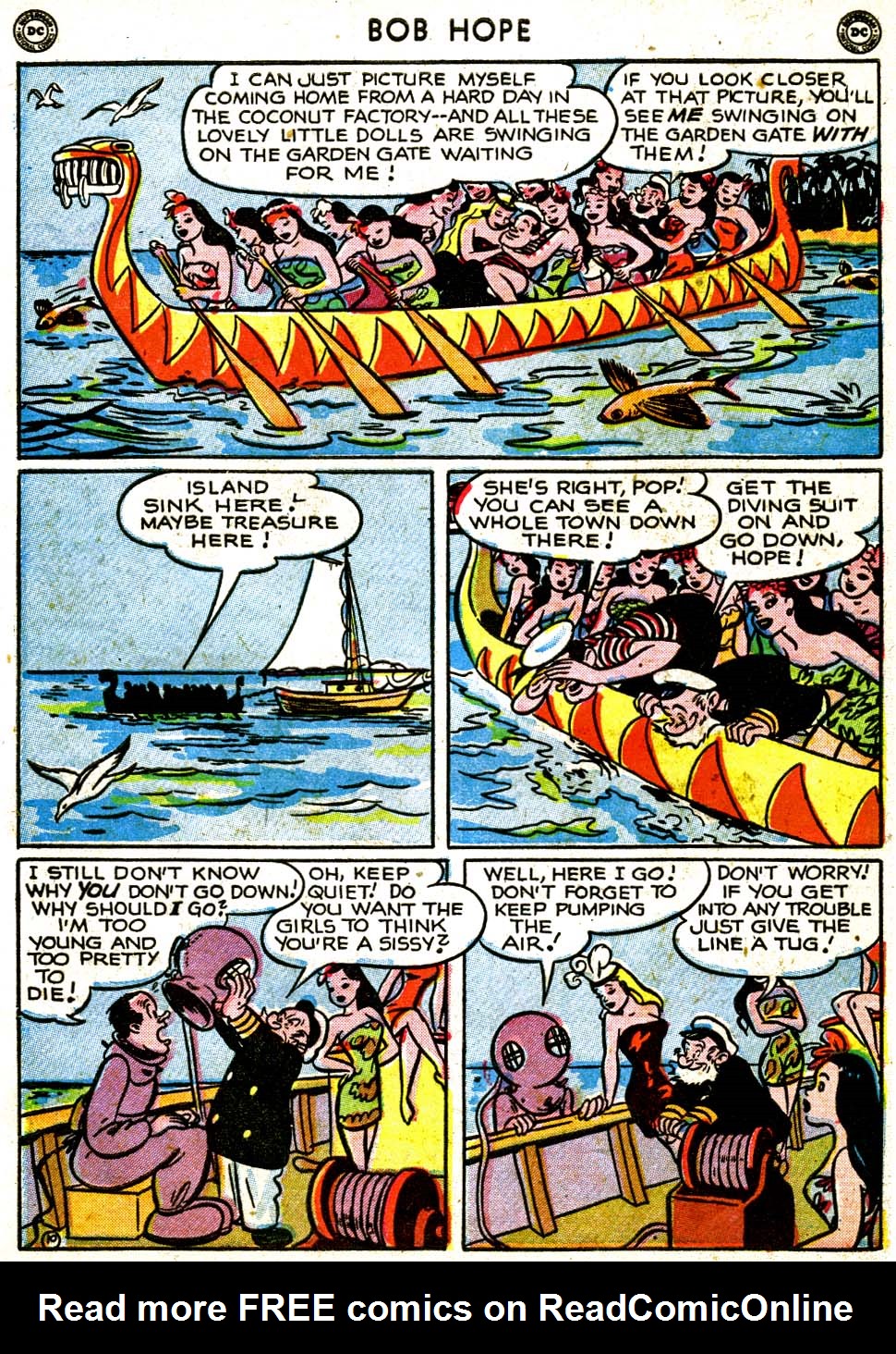 Read online The Adventures of Bob Hope comic -  Issue #2 - 42