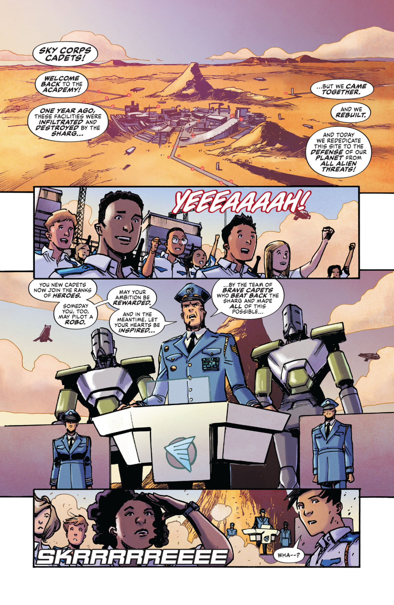 Read online Mech Cadets comic -  Issue #1 - 3