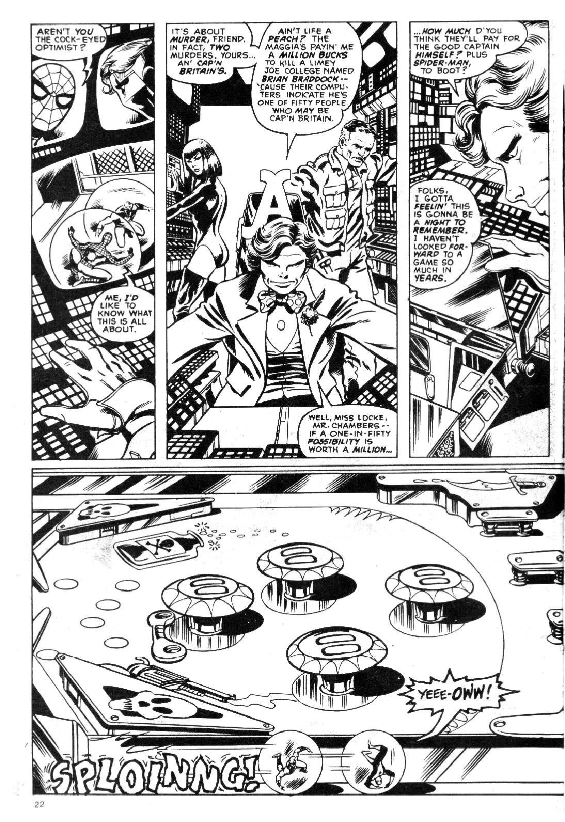 Read online Captain Britain Summer Special comic -  Issue #2 - 22
