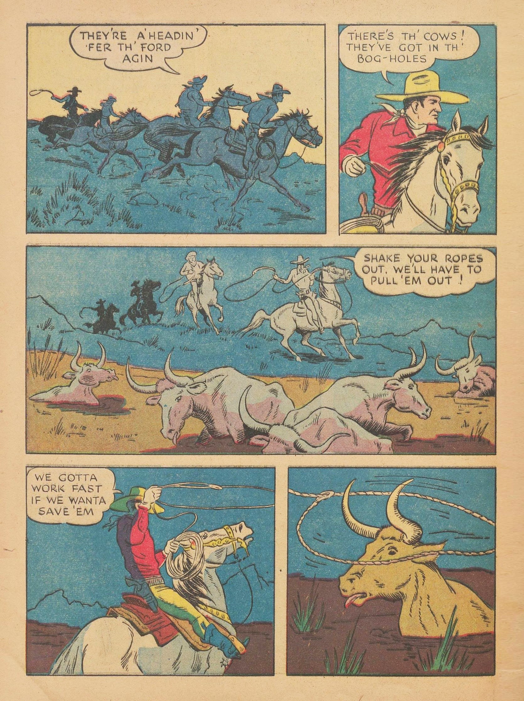 Read online Gene Autry Comics comic -  Issue #3 - 62