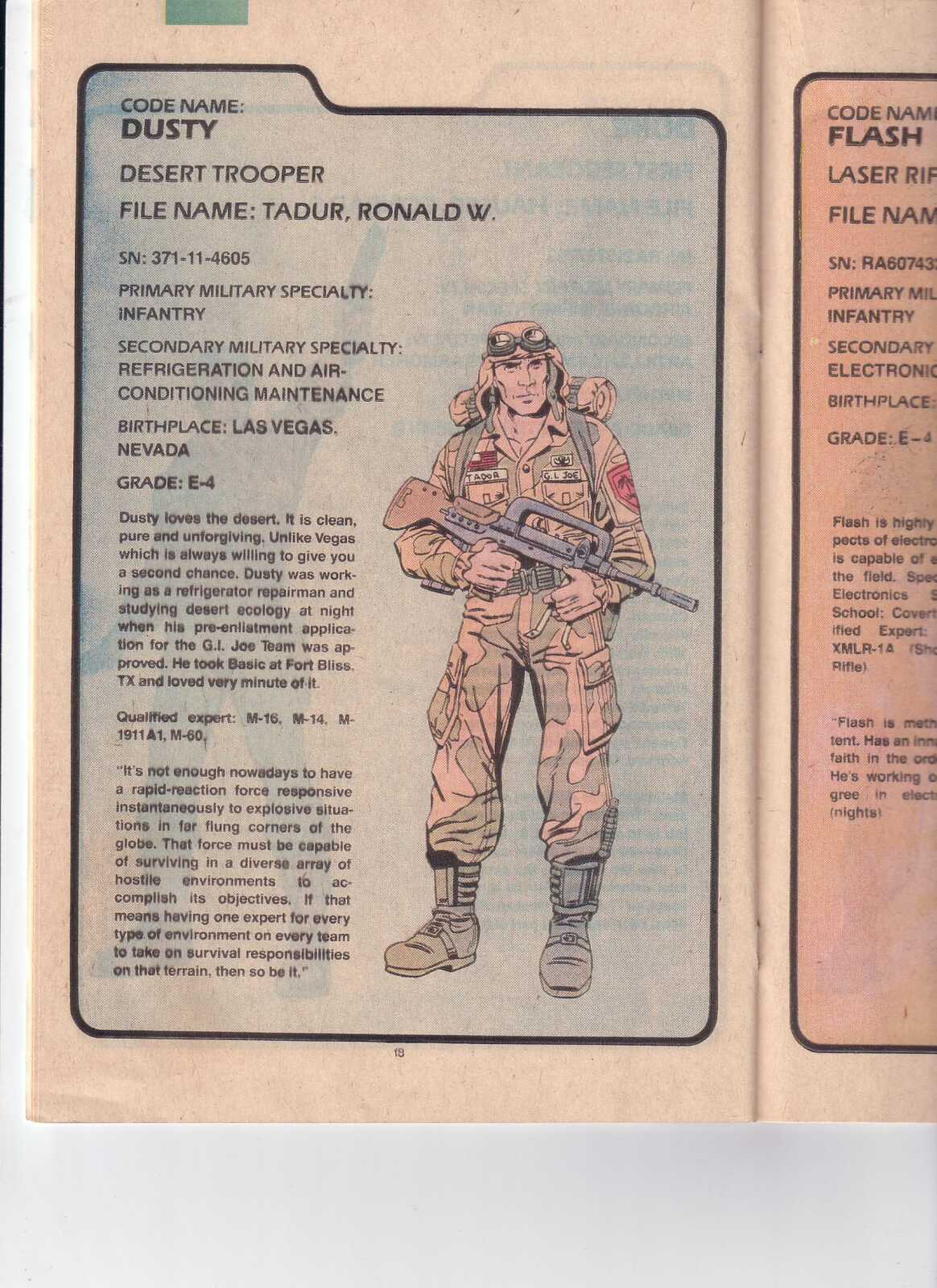 Read online The G.I. Joe Order of Battle comic -  Issue #1 - 20