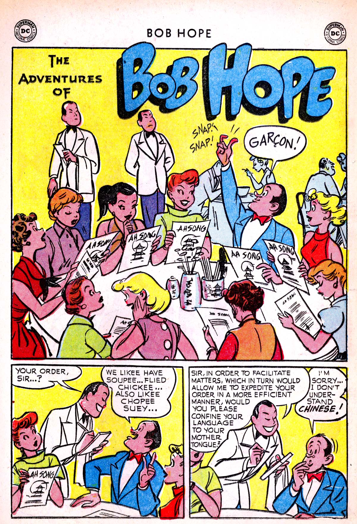 Read online The Adventures of Bob Hope comic -  Issue #29 - 12