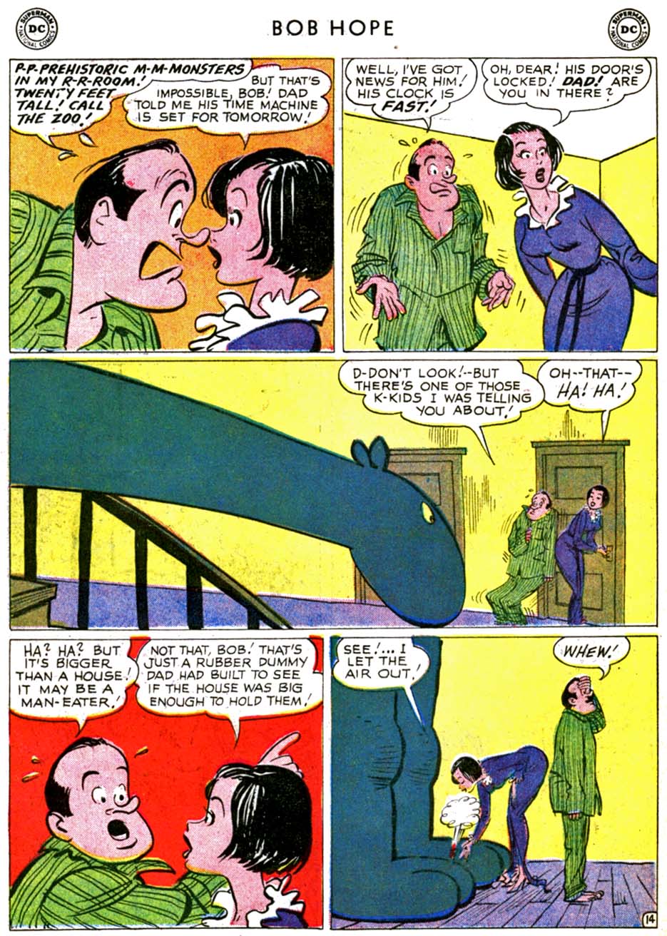 Read online The Adventures of Bob Hope comic -  Issue #69 - 18