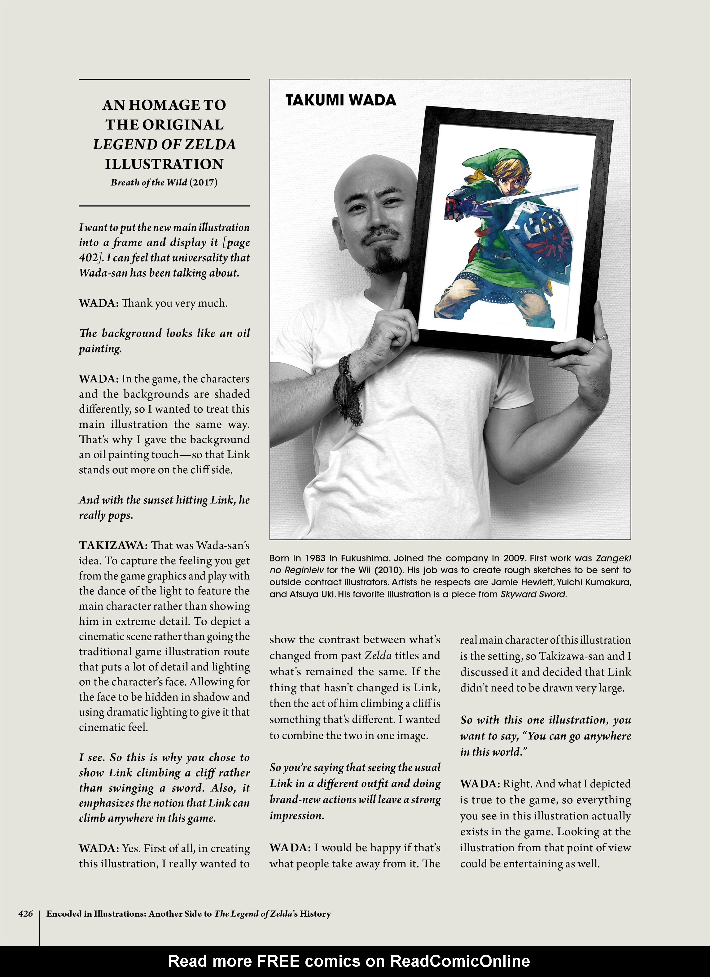 Read online The Legend of Zelda: Art & Artifacts comic -  Issue # TPB - 288