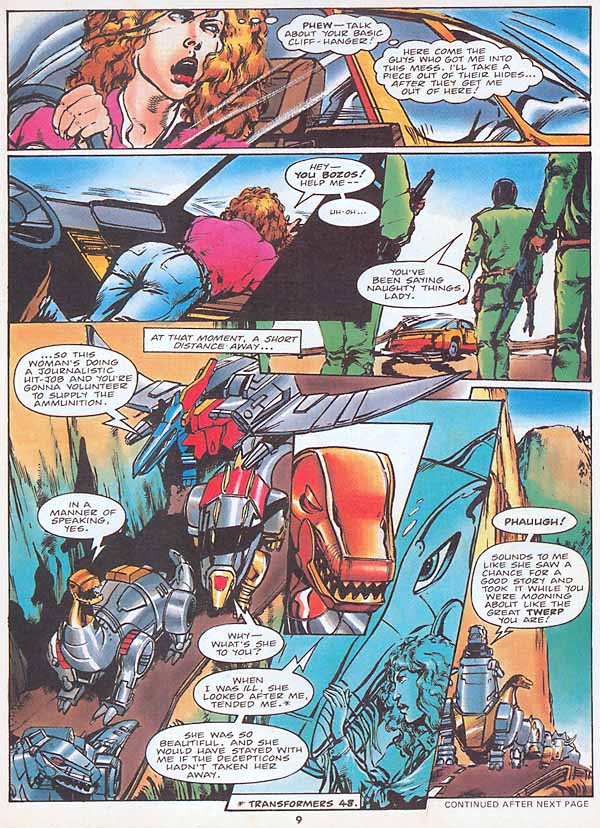 Read online The Transformers (UK) comic -  Issue #303 - 7