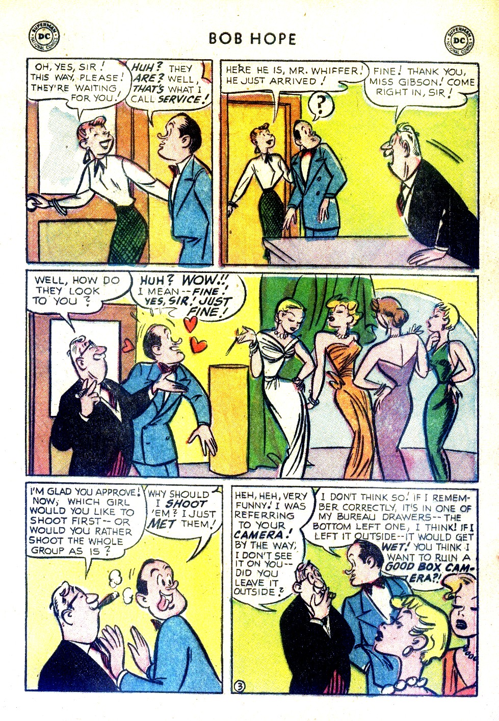 Read online The Adventures of Bob Hope comic -  Issue #32 - 5