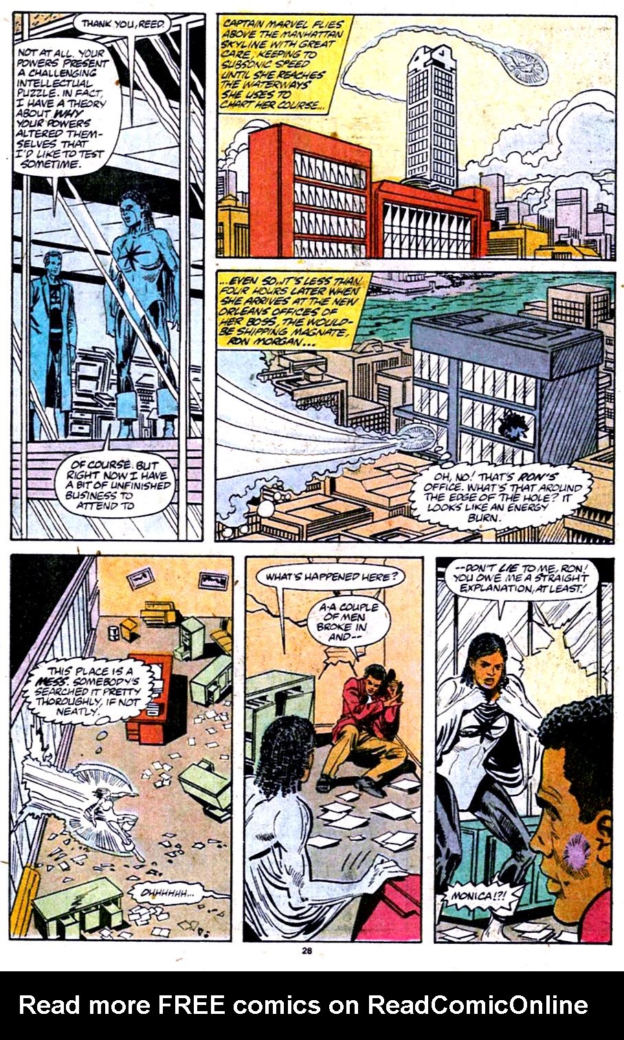 Read online Captain Marvel (1989) comic -  Issue #1 - 25