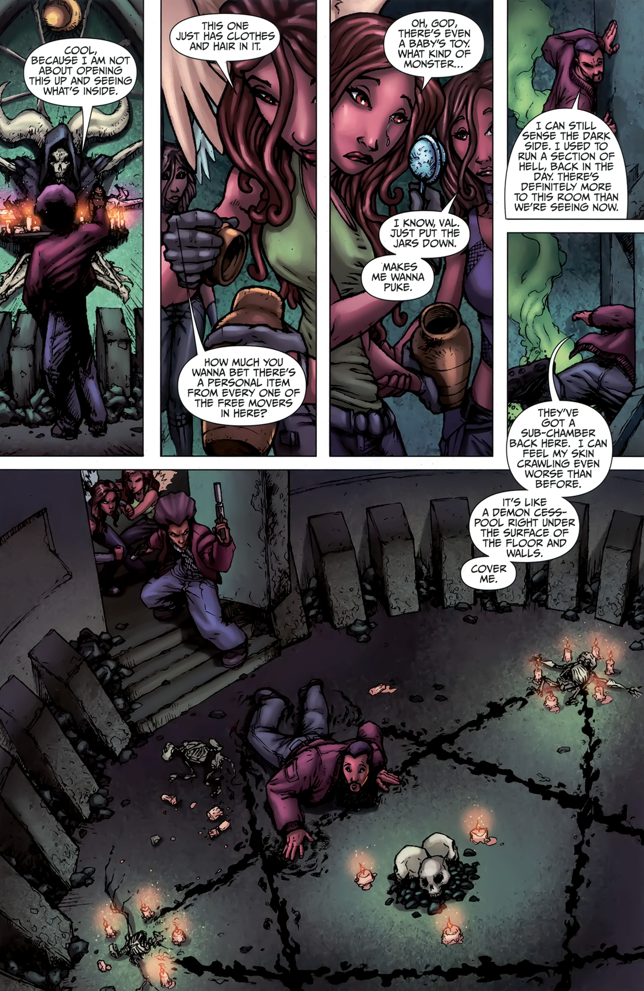 Read online L.A. Banks' Vampire Huntress: Dawn and Darkness comic -  Issue #2 - 5