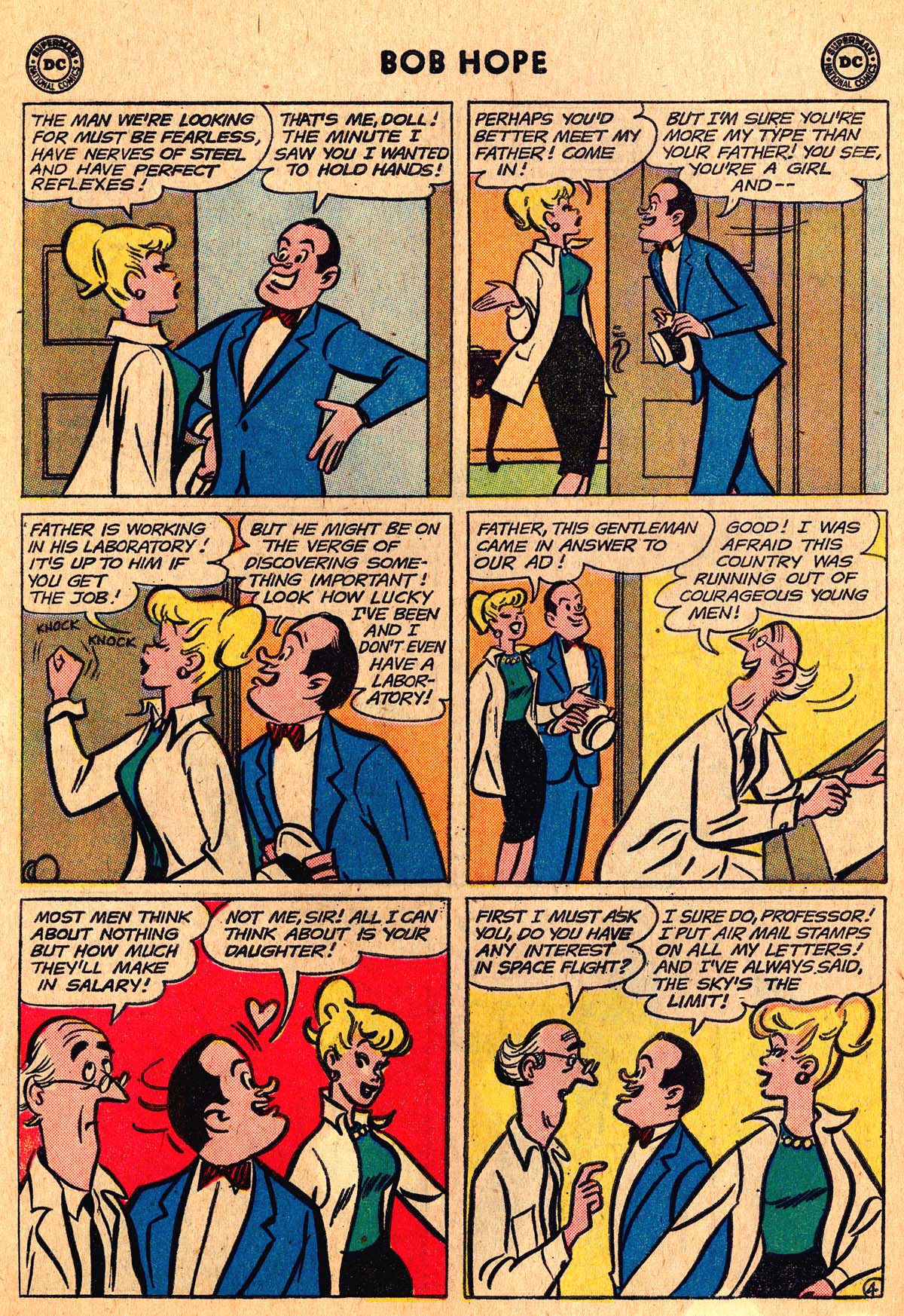 Read online The Adventures of Bob Hope comic -  Issue #60 - 6