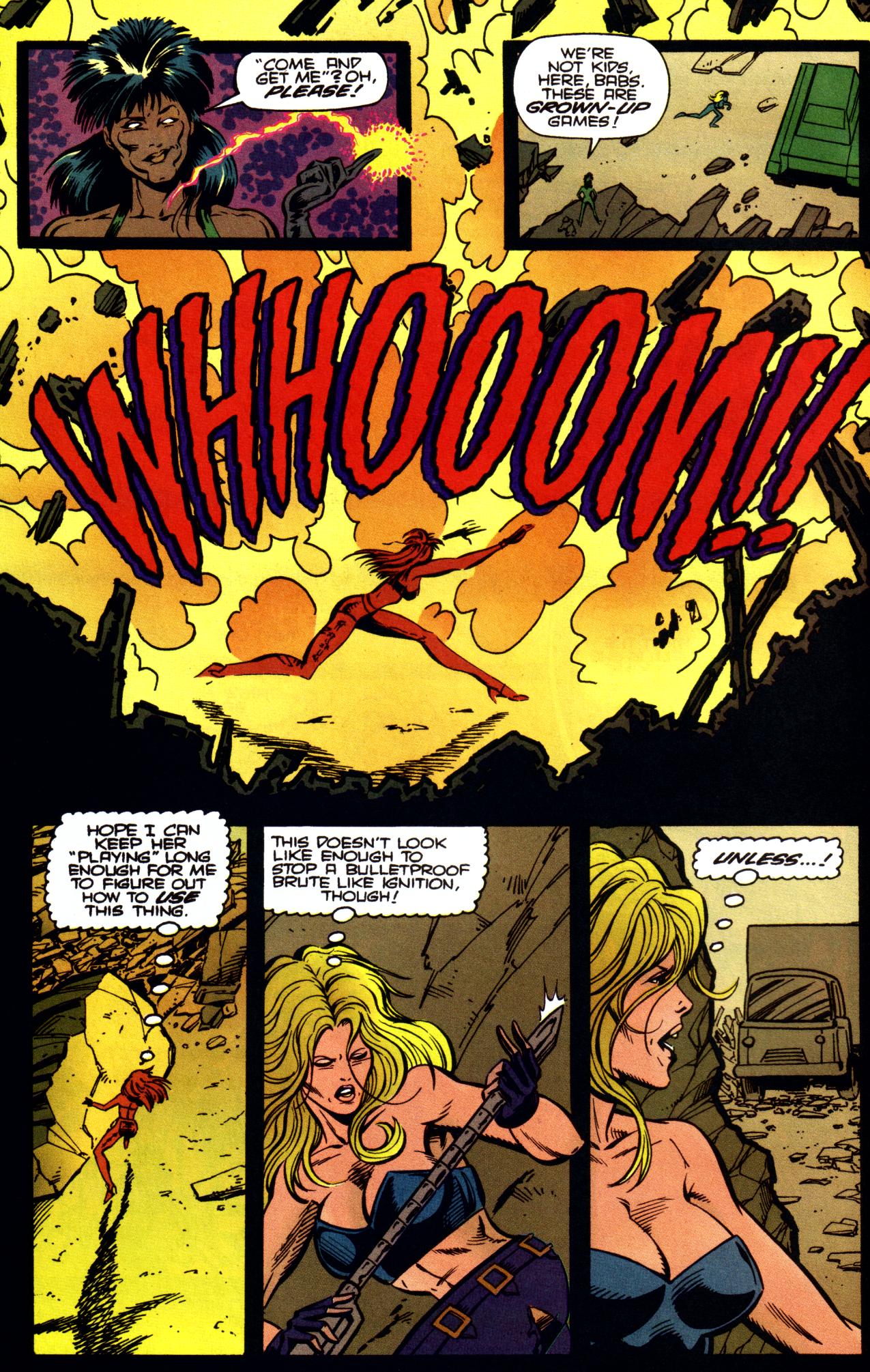 Read online Barb Wire (1994) comic -  Issue #9 - 17