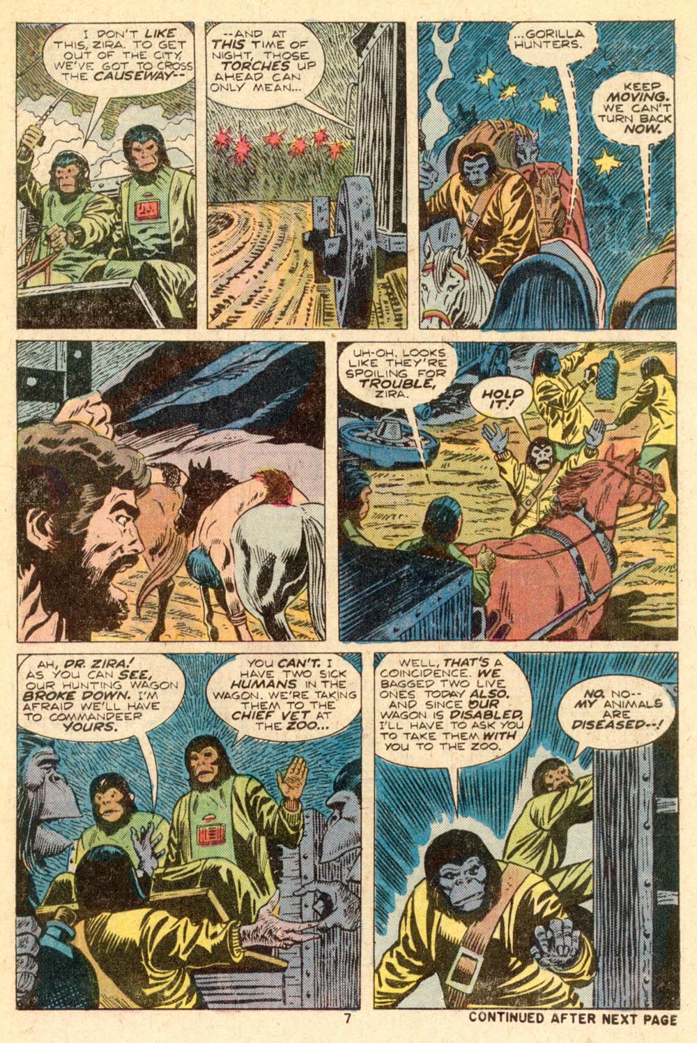 Read online Adventures on the Planet of the Apes comic -  Issue #5 - 6