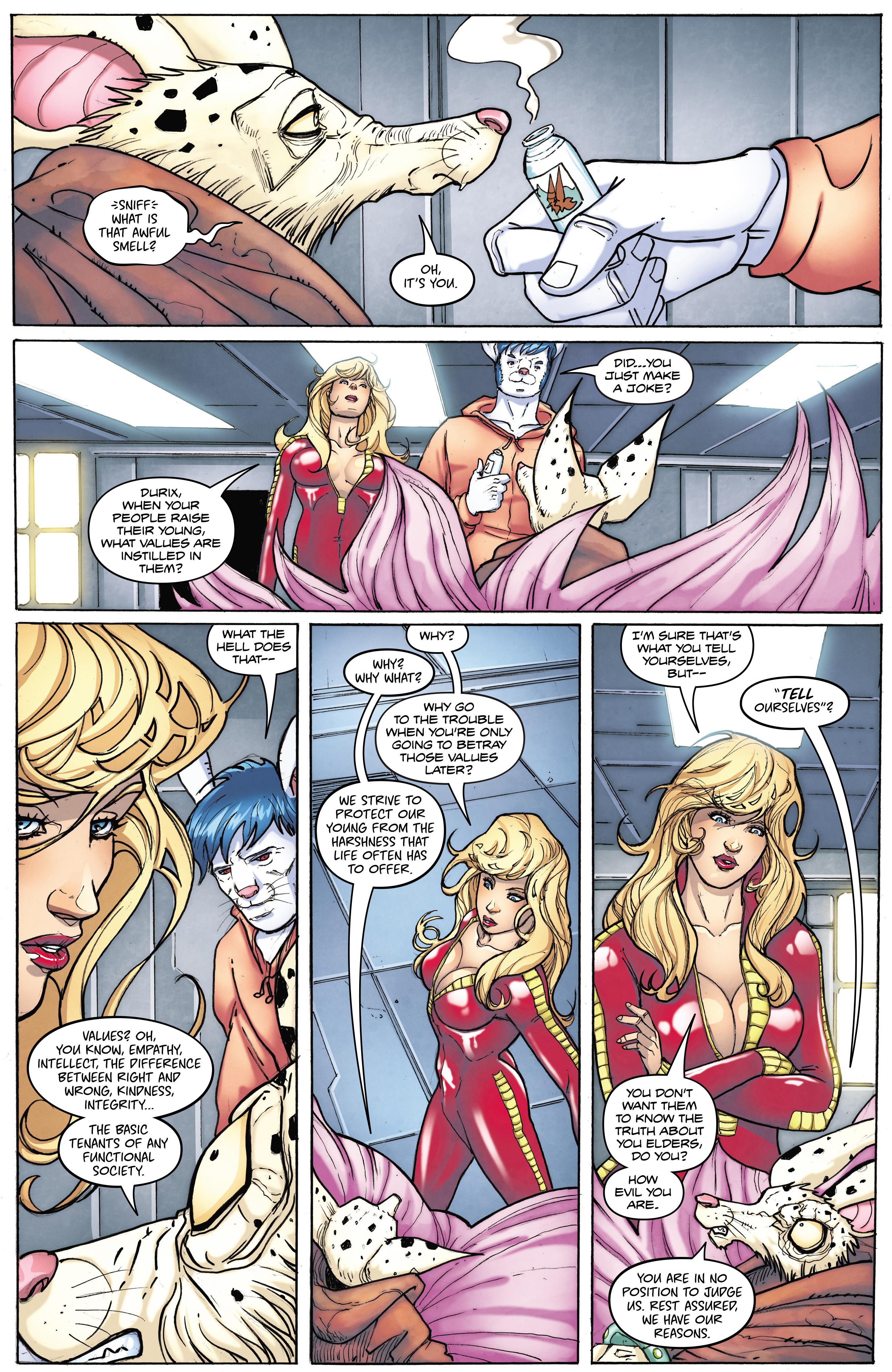 Read online Barbarella: The Center Cannot Hold comic -  Issue #5 - 12