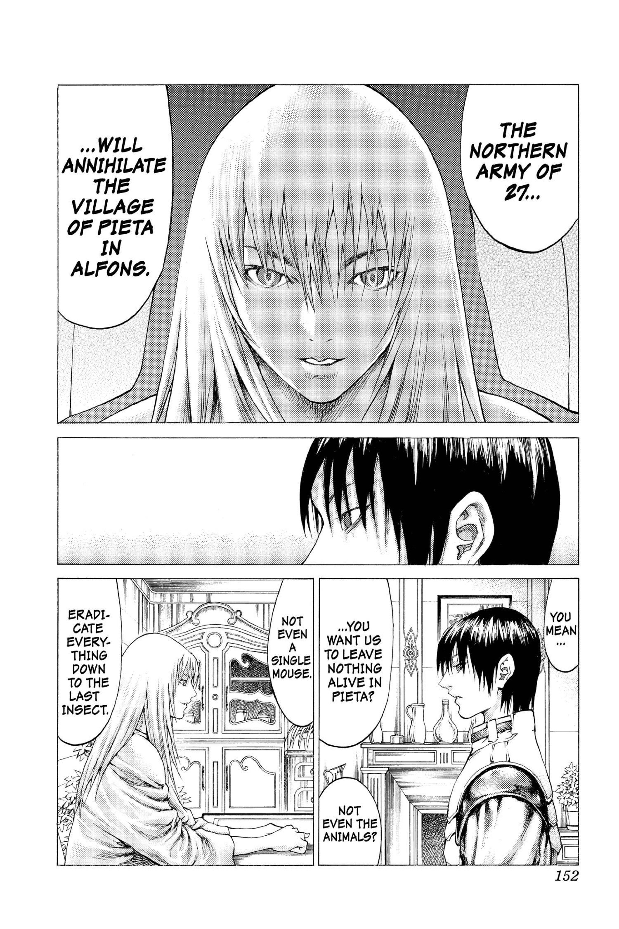 Read online Claymore comic -  Issue #10 - 141