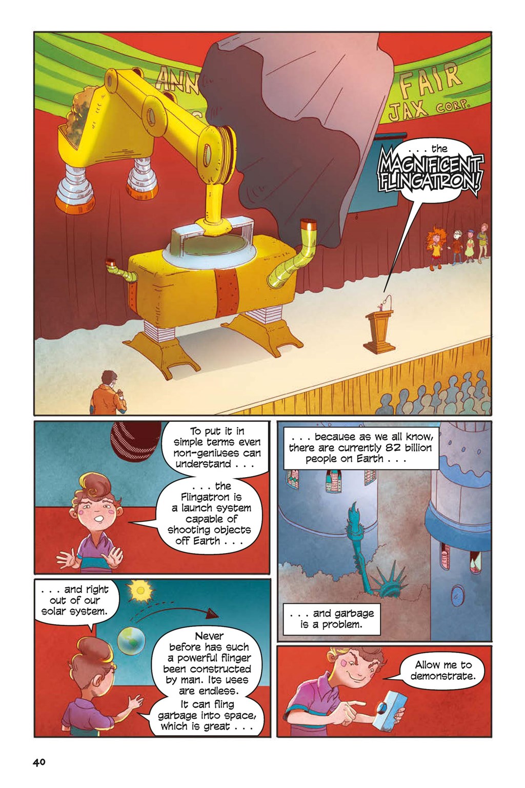 Read online Billie Blaster and the Robot Army From Outer Space comic -  Issue # TPB (Part 1) - 44