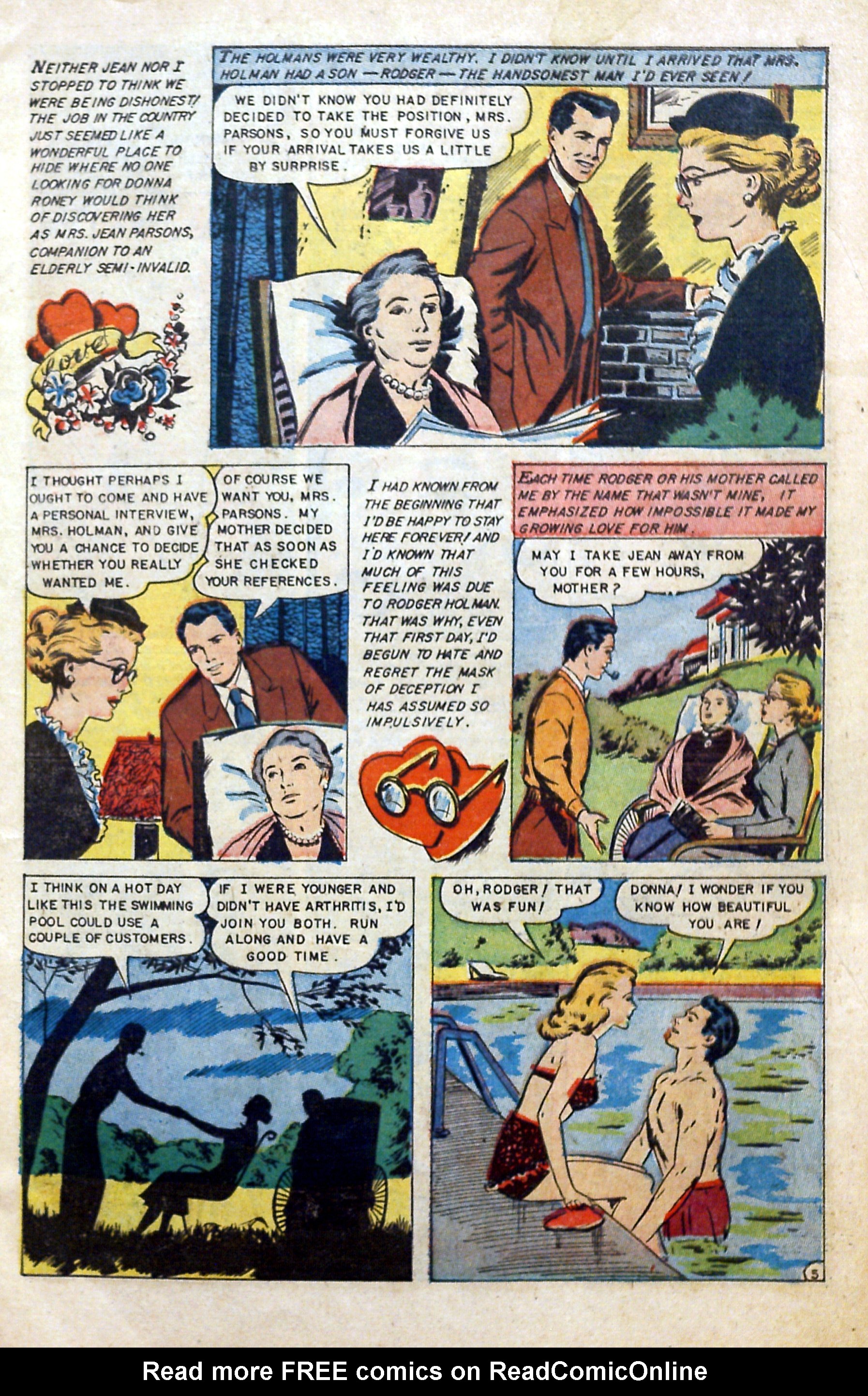 Read online Glamorous Romances comic -  Issue #69 - 7