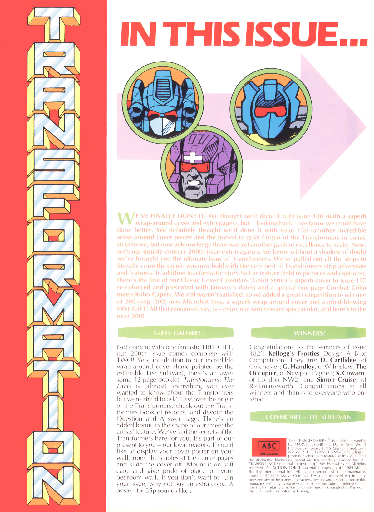 Read online The Transformers (UK) comic -  Issue #200 - 2