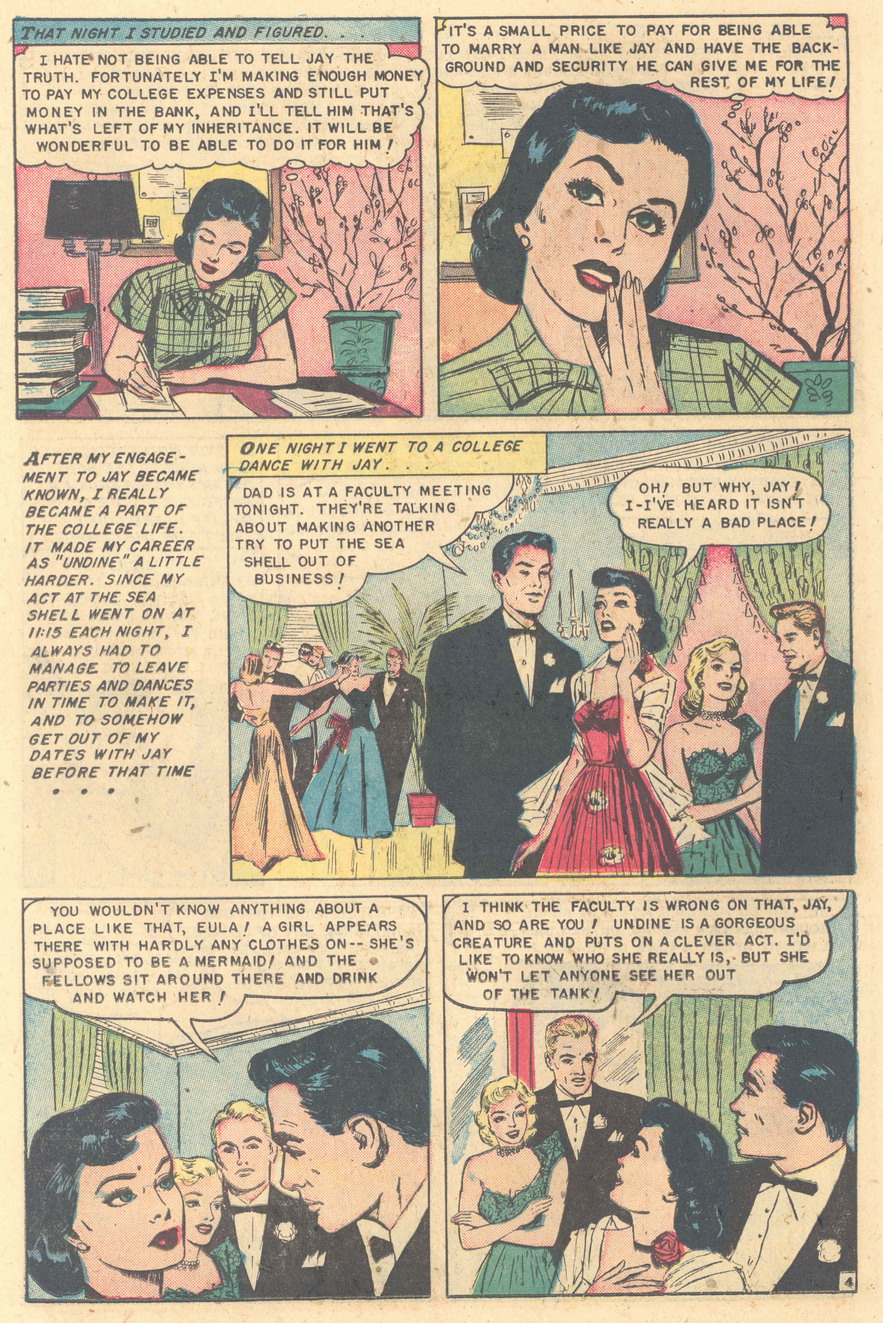 Read online Glamorous Romances comic -  Issue #57 - 22