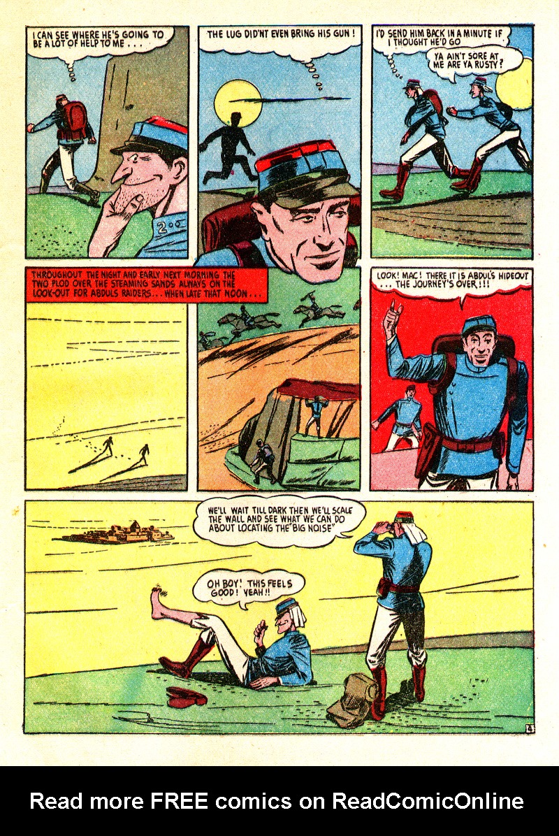 Read online Captain Fearless comic -  Issue #1 - 55