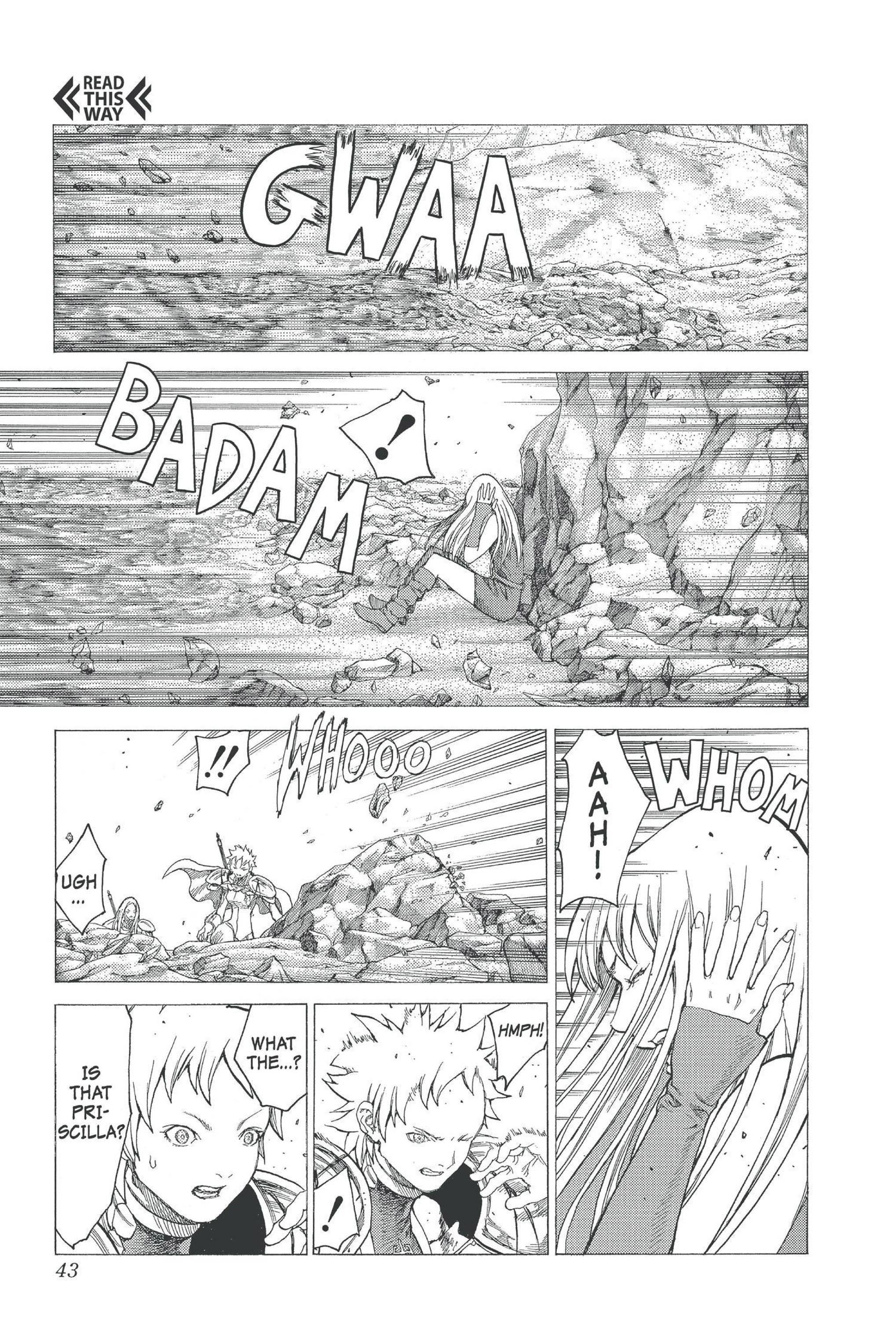 Read online Claymore comic -  Issue #5 - 40