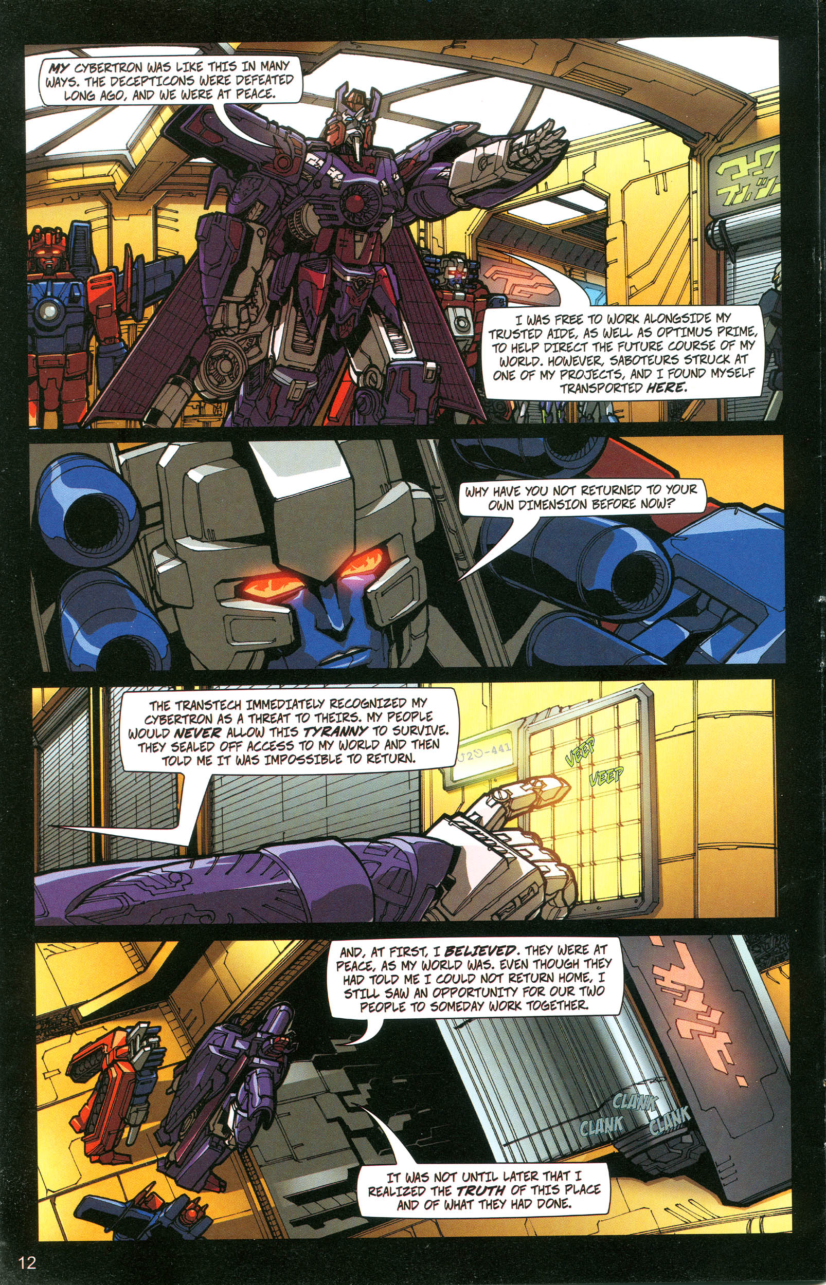Read online Transformers: Collectors' Club comic -  Issue #20 - 12