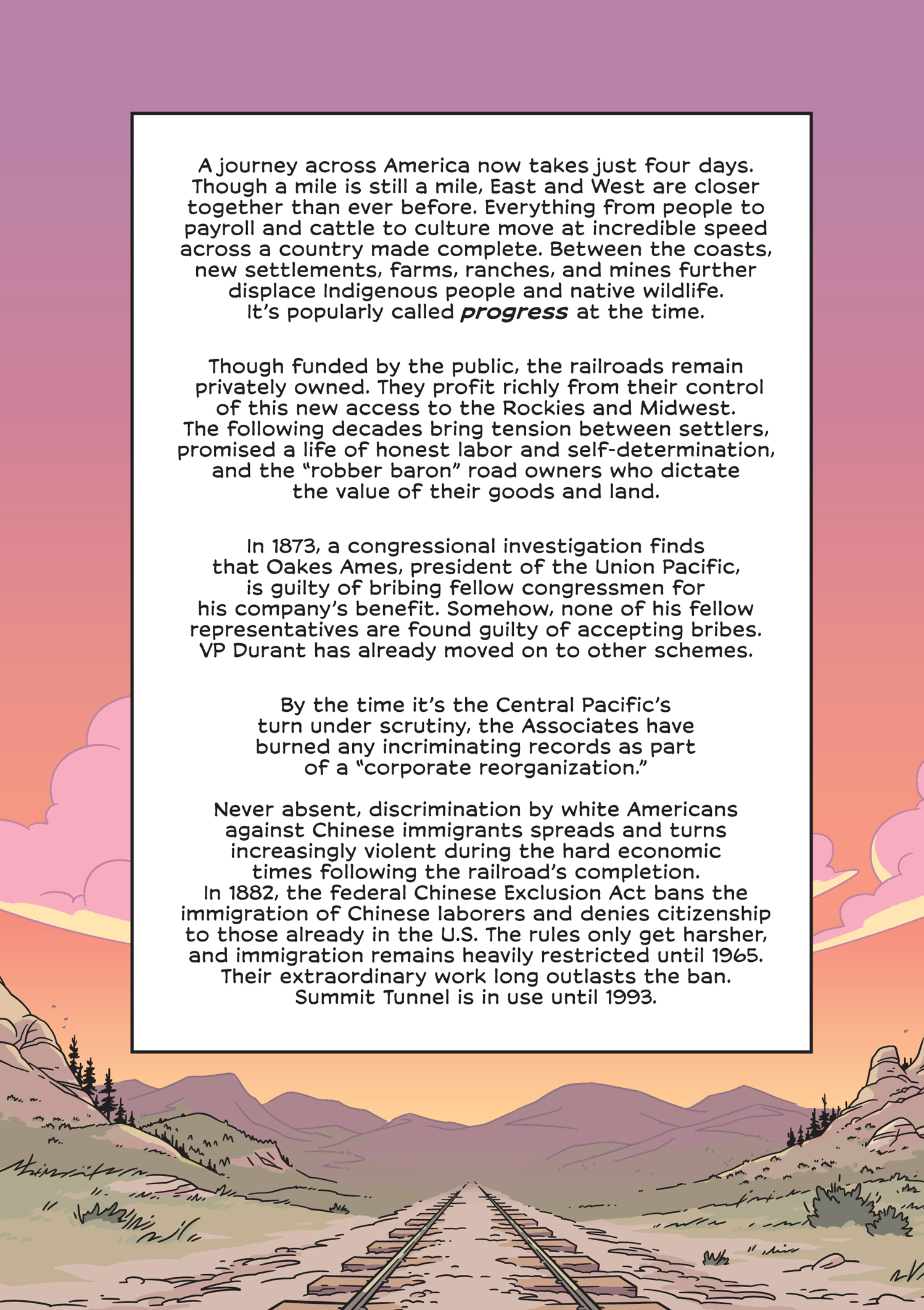 Read online History Comics comic -  Issue # The Transcontinental Railroad - 127