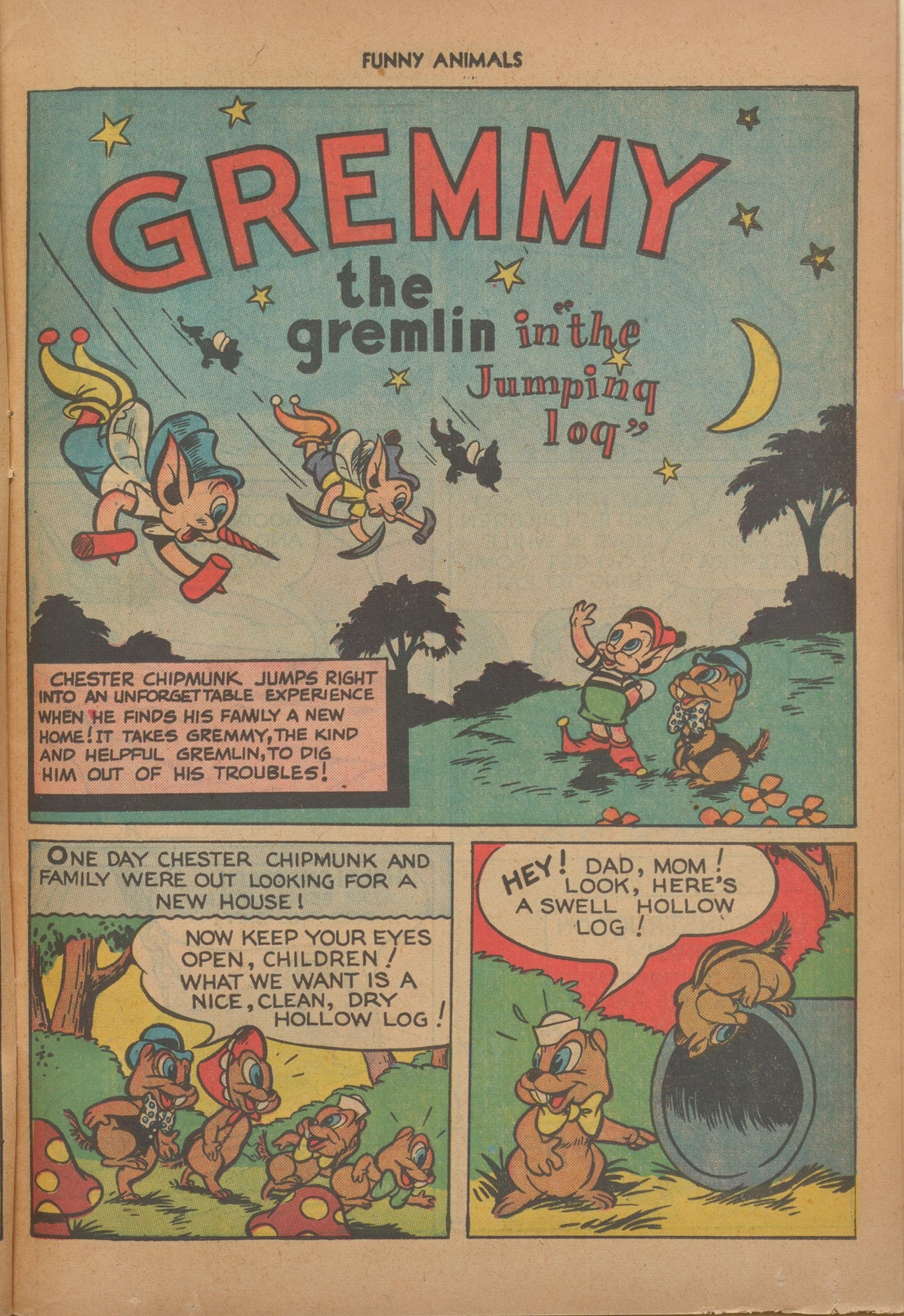 Read online Fawcett's Funny Animals comic -  Issue #63 - 15