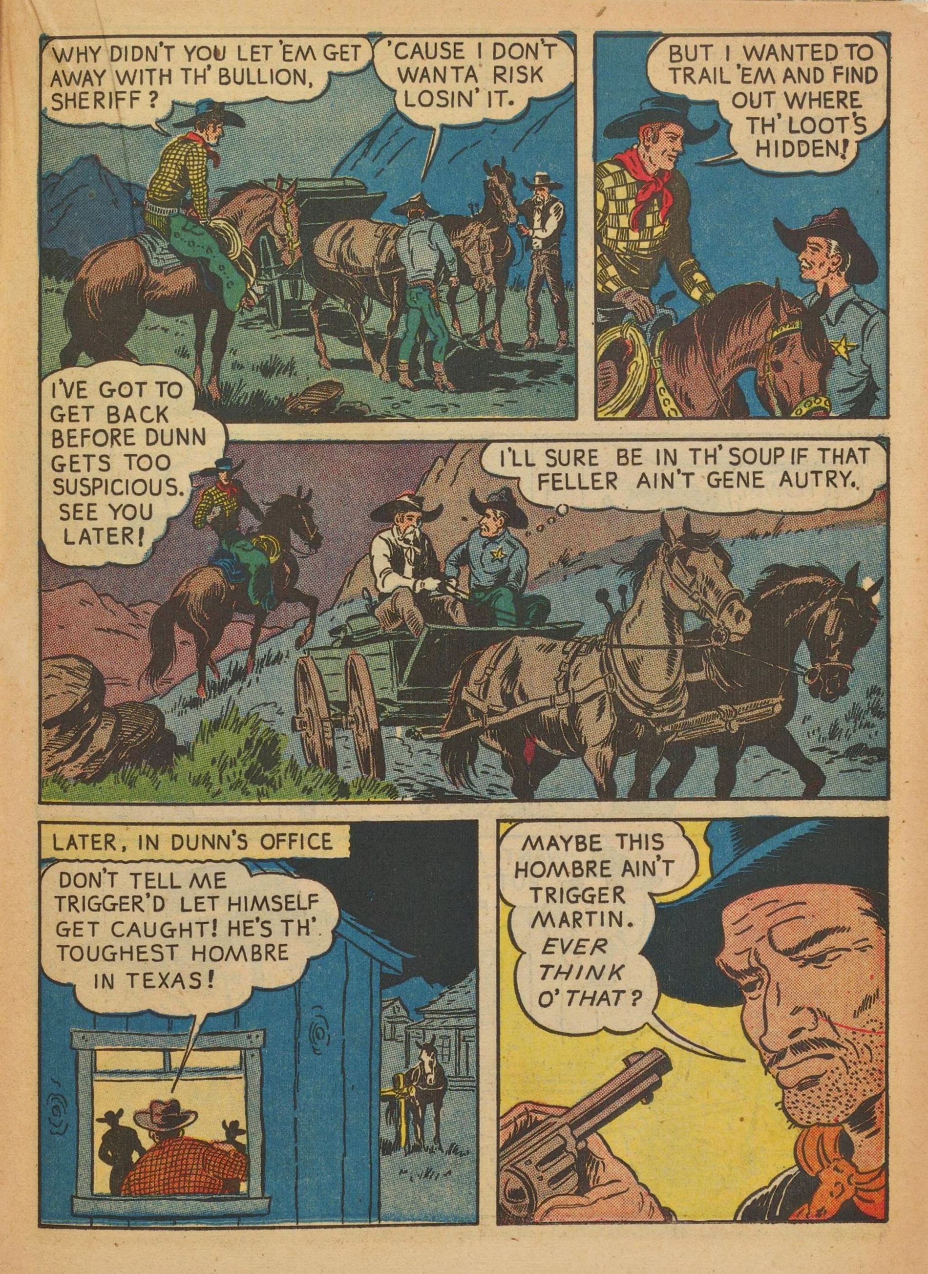 Read online Gene Autry Comics comic -  Issue #8 - 37