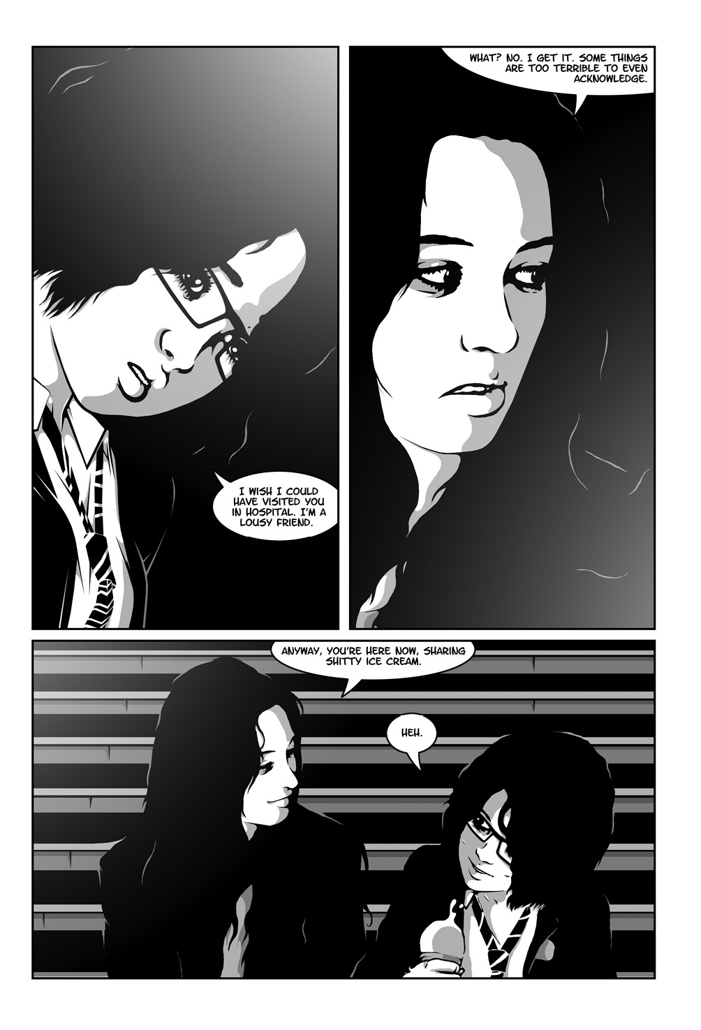 Read online Hollow Girl comic -  Issue #5 - 6