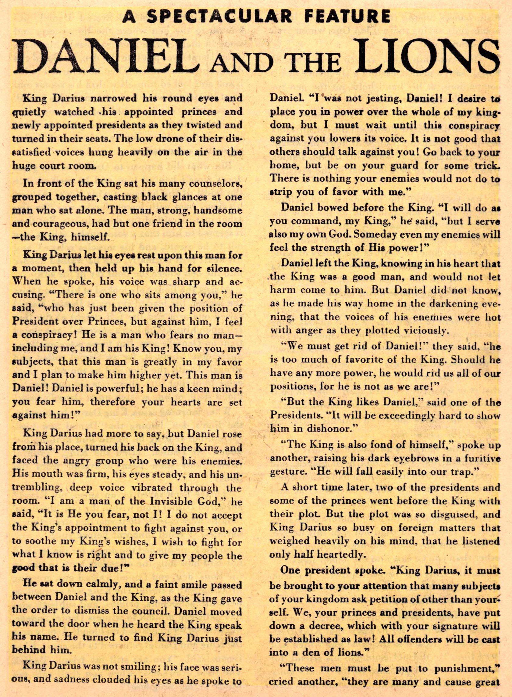 Read online Spectacular Features Magazine comic -  Issue #1 - 31