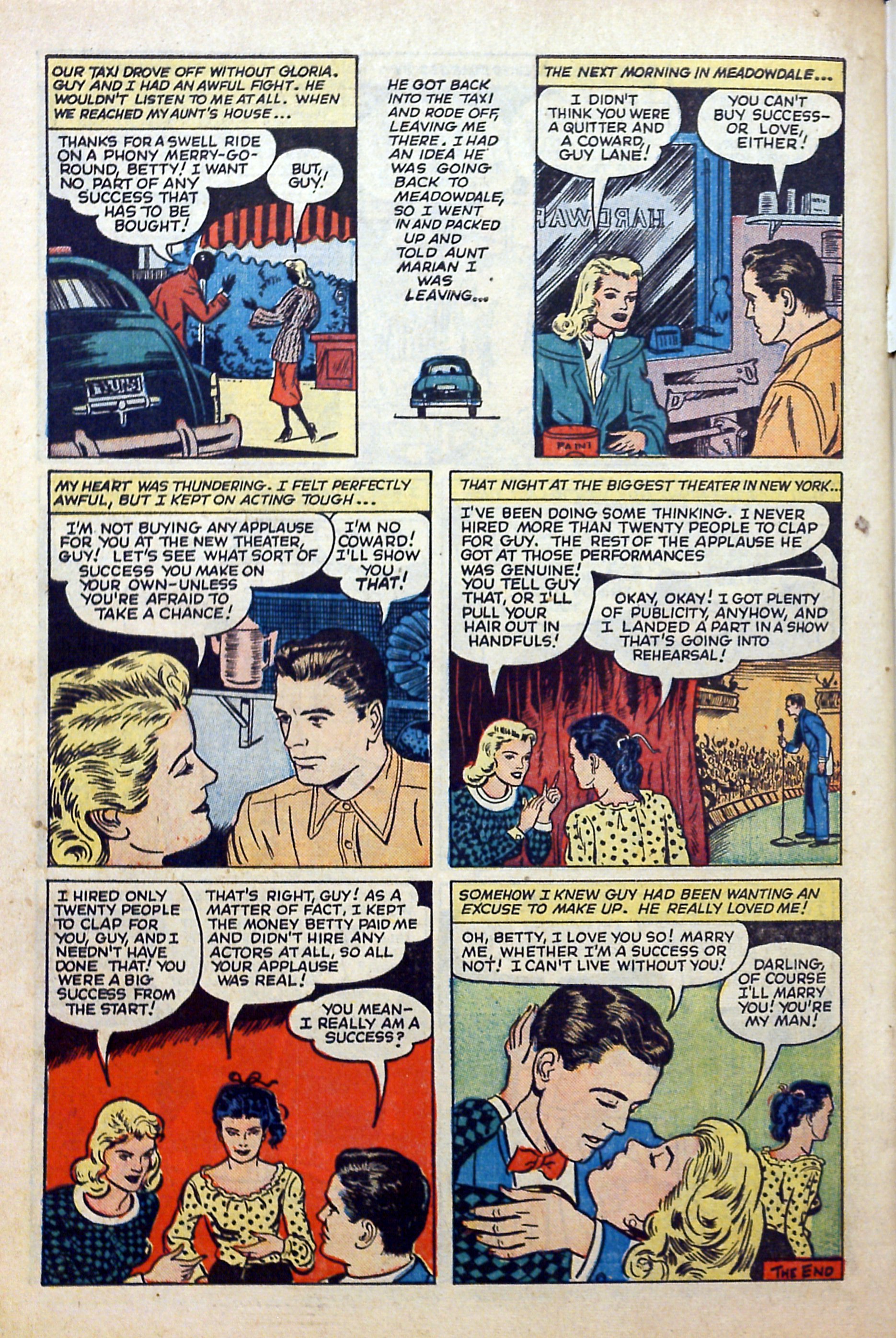 Read online Glamorous Romances comic -  Issue #53 - 34
