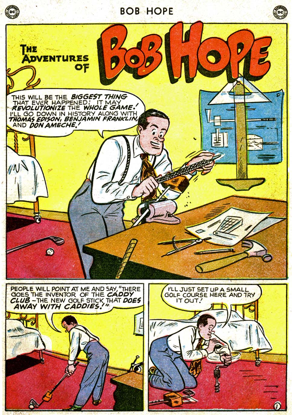 Read online The Adventures of Bob Hope comic -  Issue #1 - 3