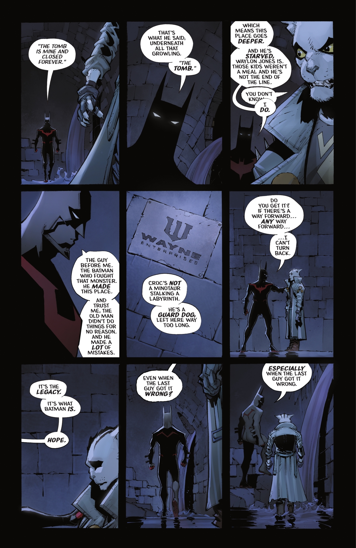 Read online Batman Beyond: Neo-Gothic comic -  Issue #2 - 12