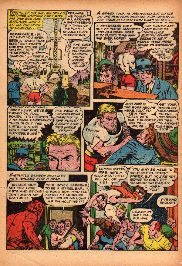 Read online Samson (1955) comic -  Issue #12 - 5