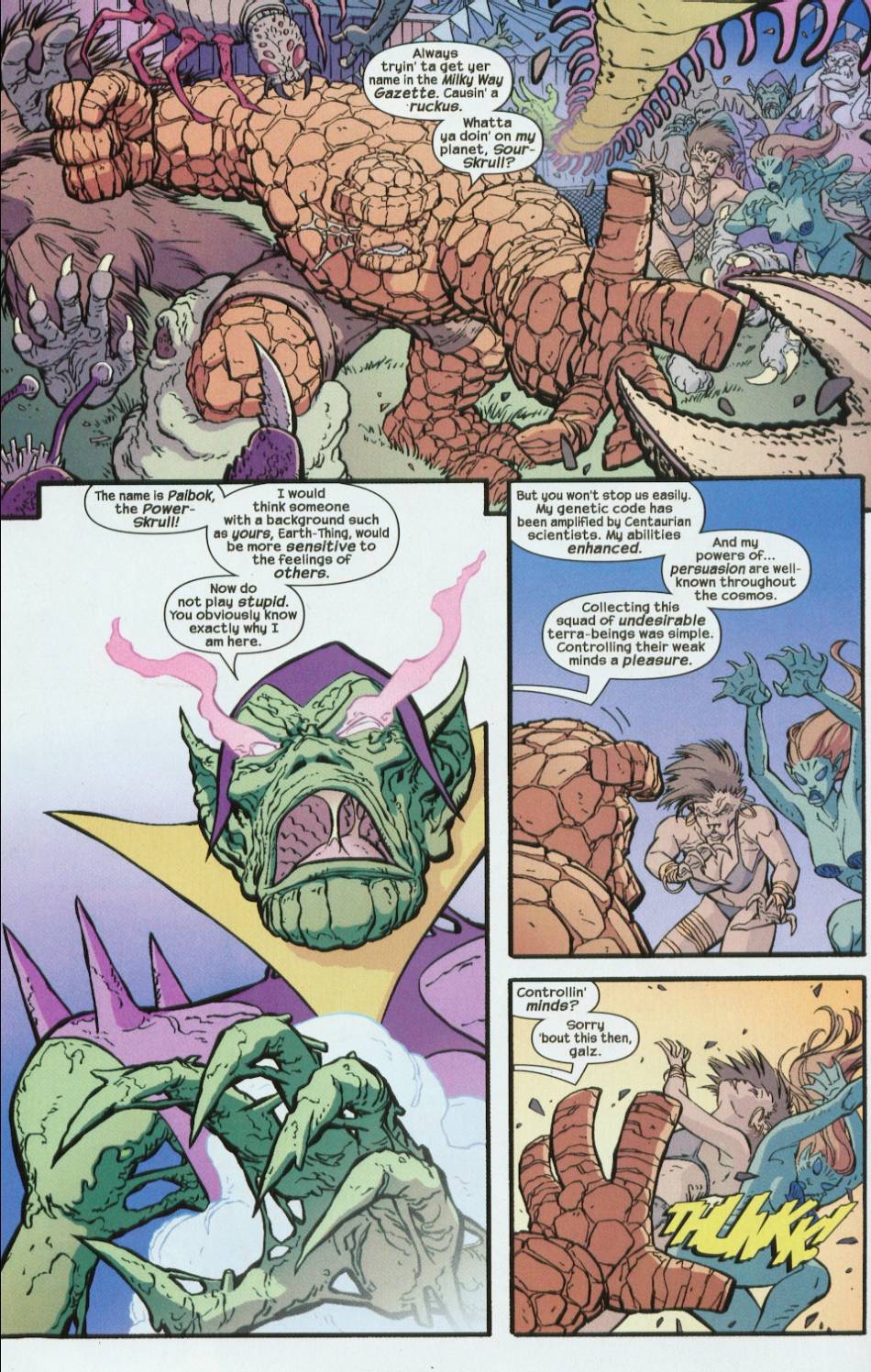 Read online The Thing: Freakshow comic -  Issue #3 - 5