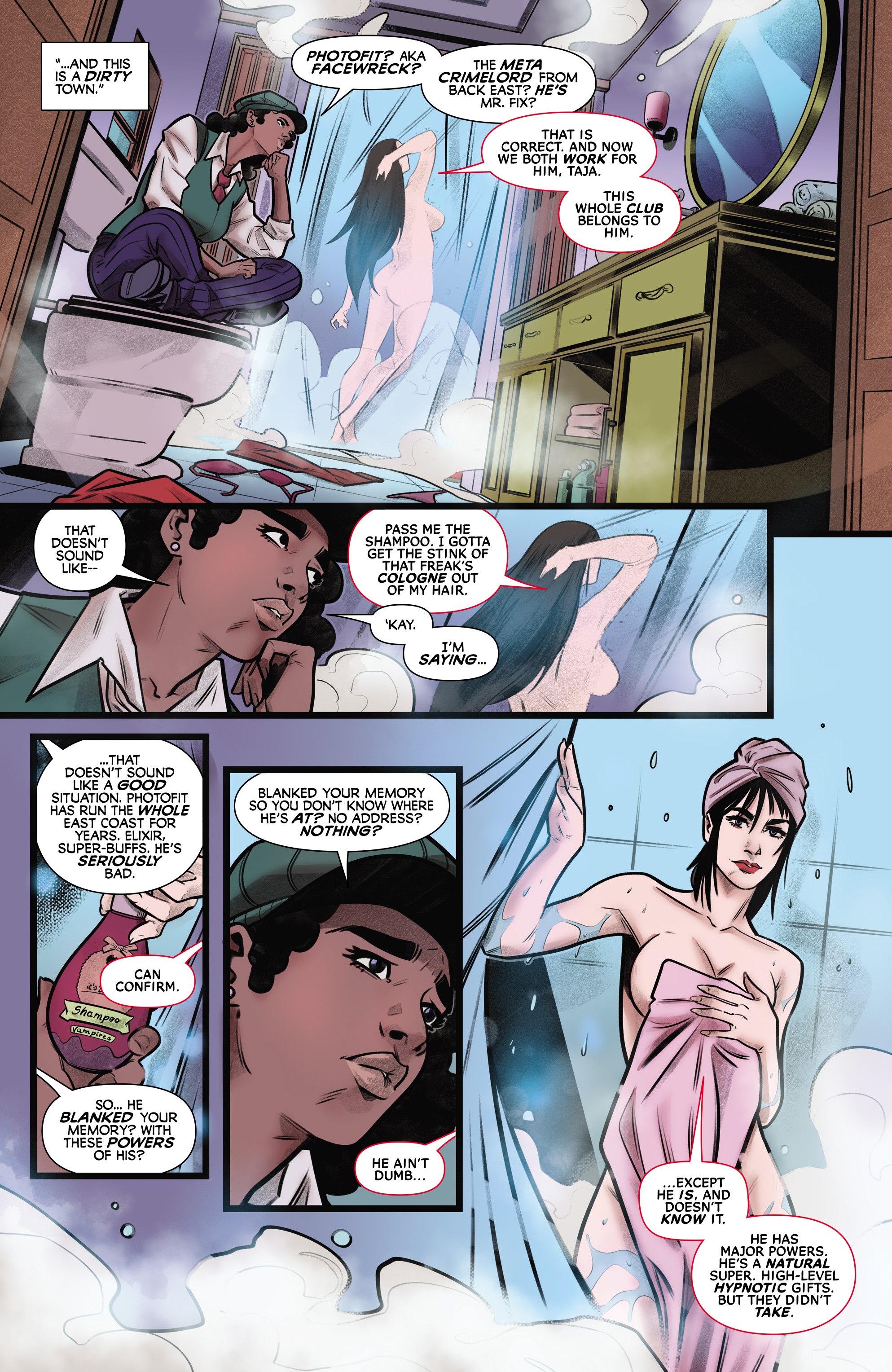 Read online Vampirella Versus The Superpowers comic -  Issue #3 - 11