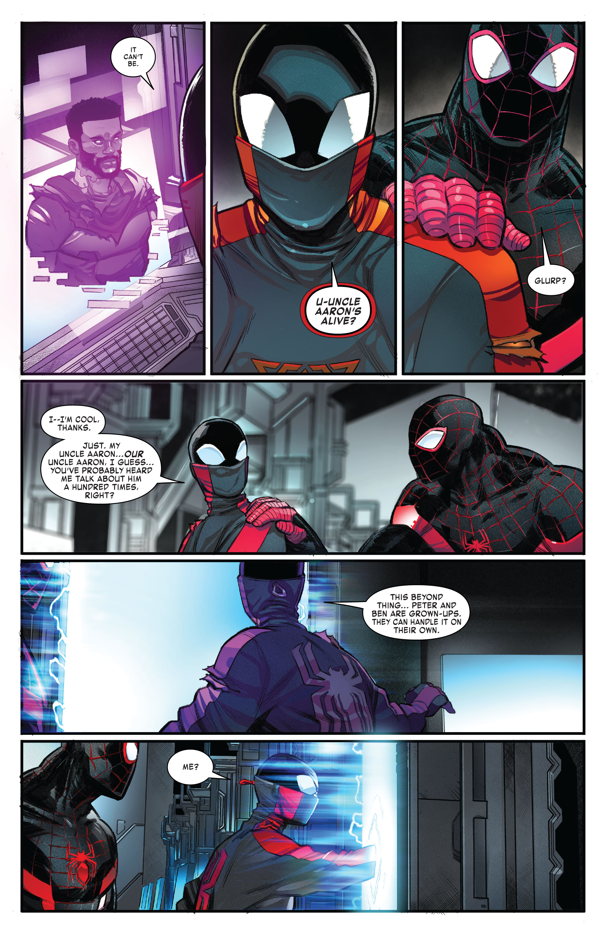 Read online Miles Morales: Spider-Man By Saladin Ahmed Omnibus comic -  Issue # TPB (Part 9) - 98