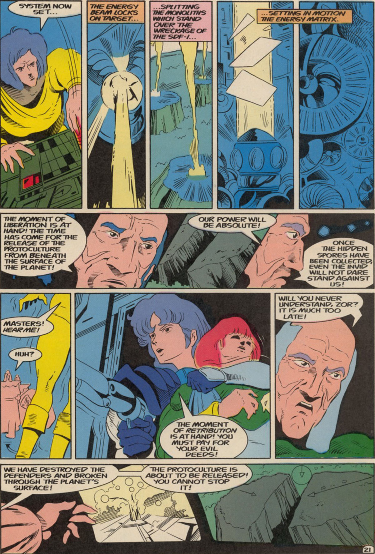 Read online Robotech Masters comic -  Issue #23 - 27