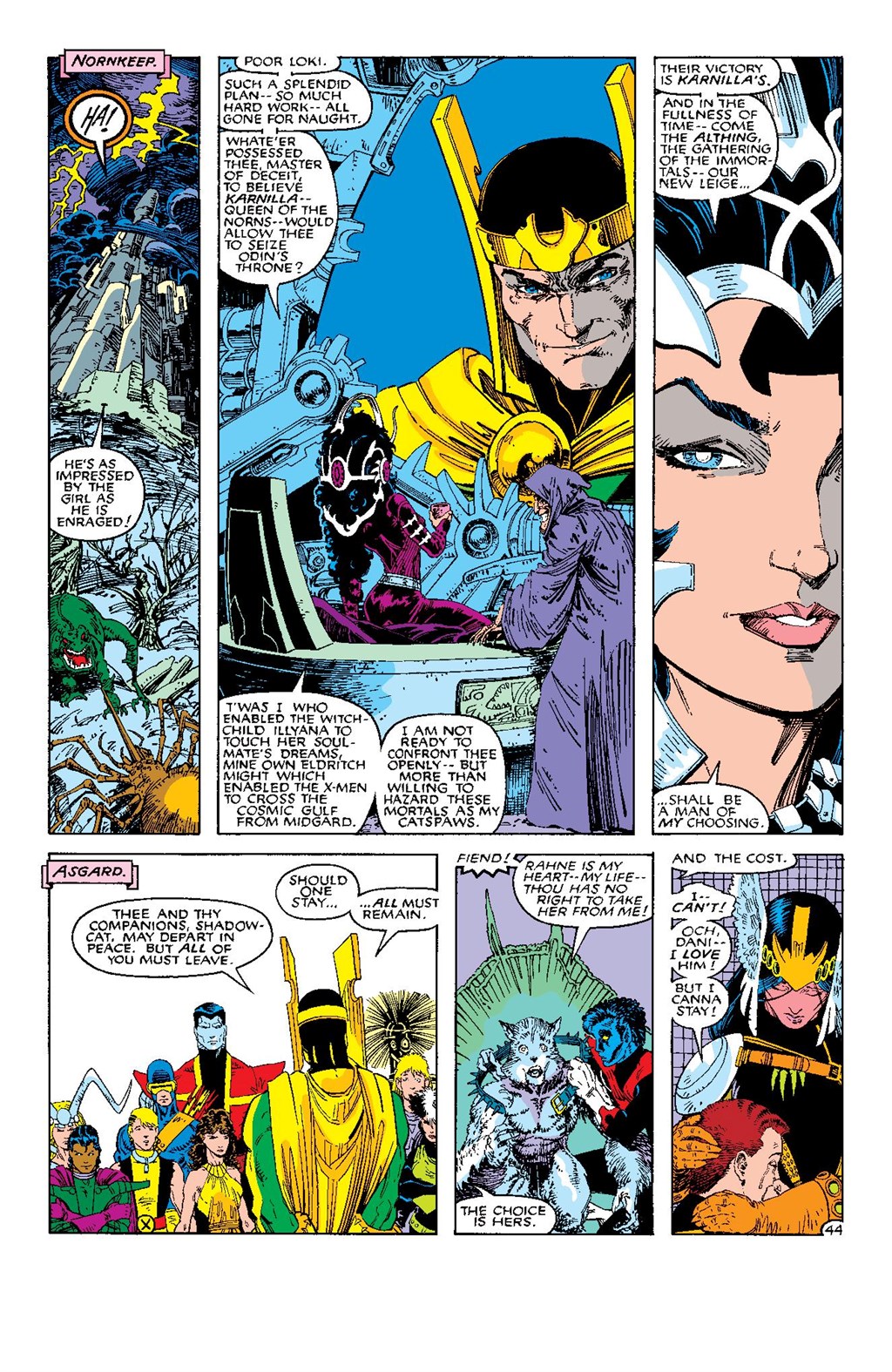 Read online New Mutants Epic Collection comic -  Issue # TPB Asgardian Wars (Part 2) - 85
