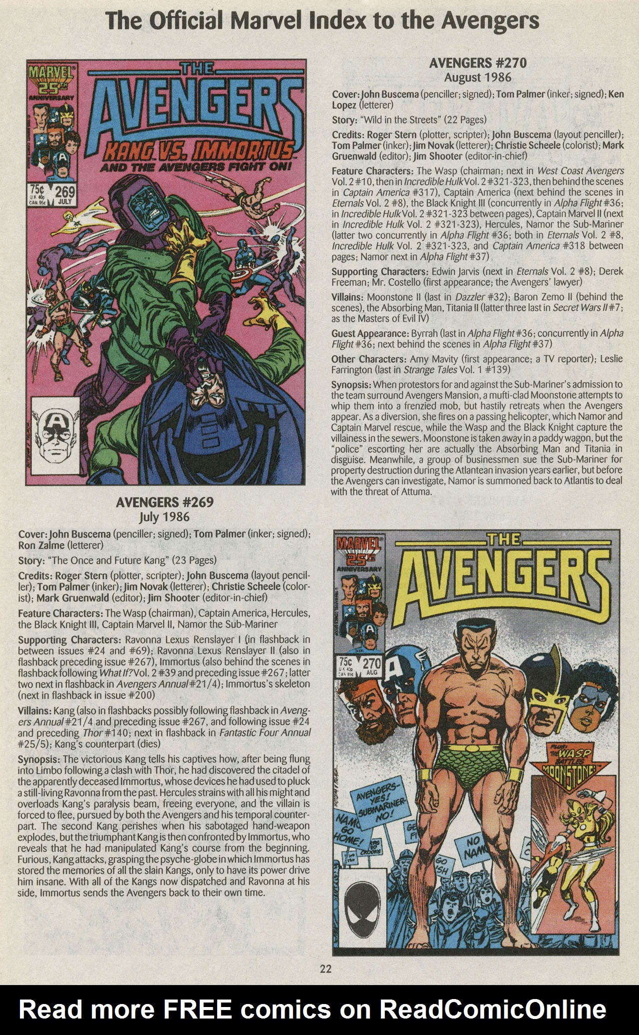 Read online The Official Marvel Index to the Avengers comic -  Issue #5 - 24