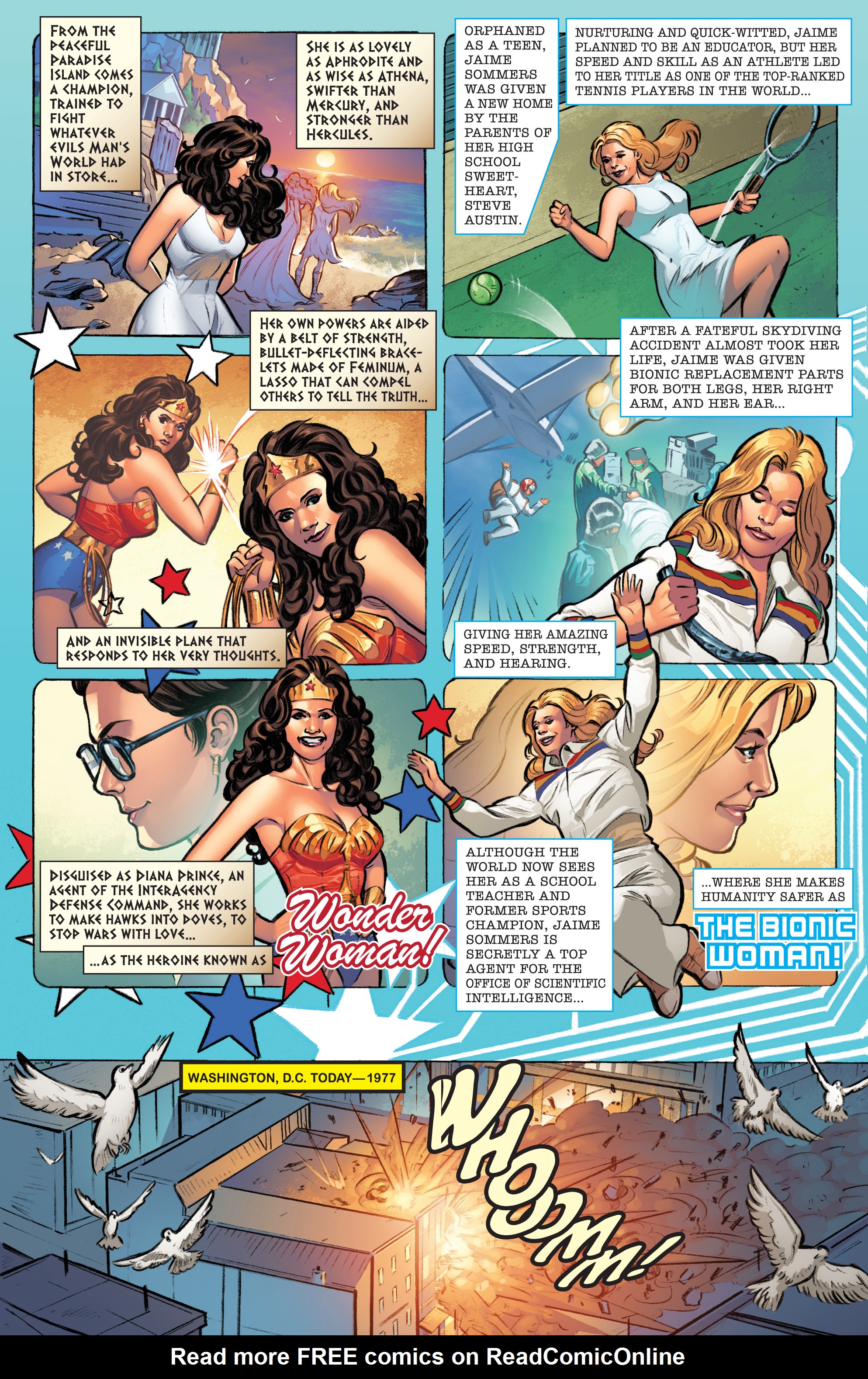 Read online Wonder Woman '77 Meets The Bionic Woman comic -  Issue #1 - 4