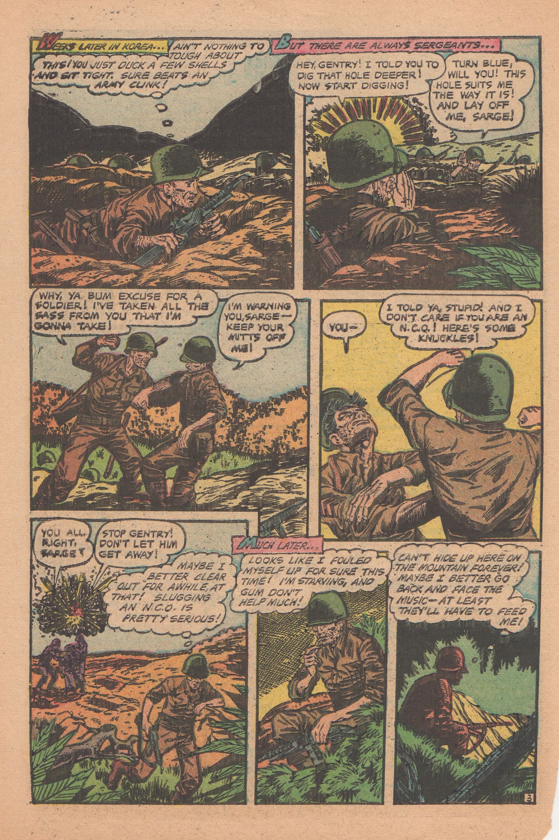 Read online Men in Action (1957) comic -  Issue #6 - 30