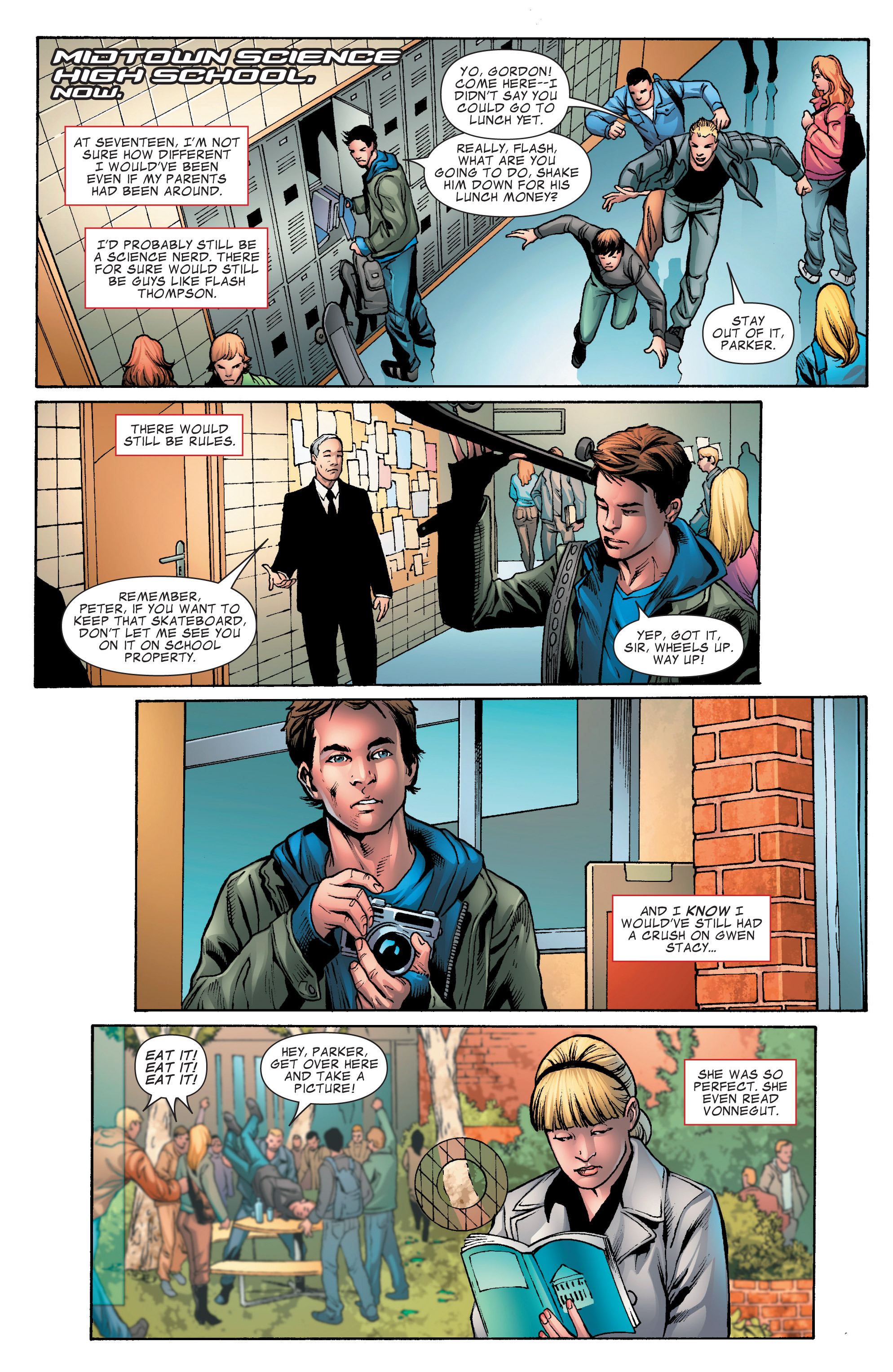 Read online The Amazing Spider-Man: The Movie Adaptation comic -  Issue #1 - 5