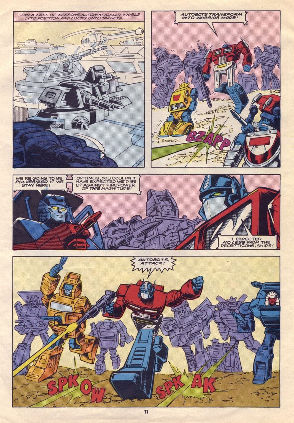 Read online The Transformers (UK) comic -  Issue #70 - 10